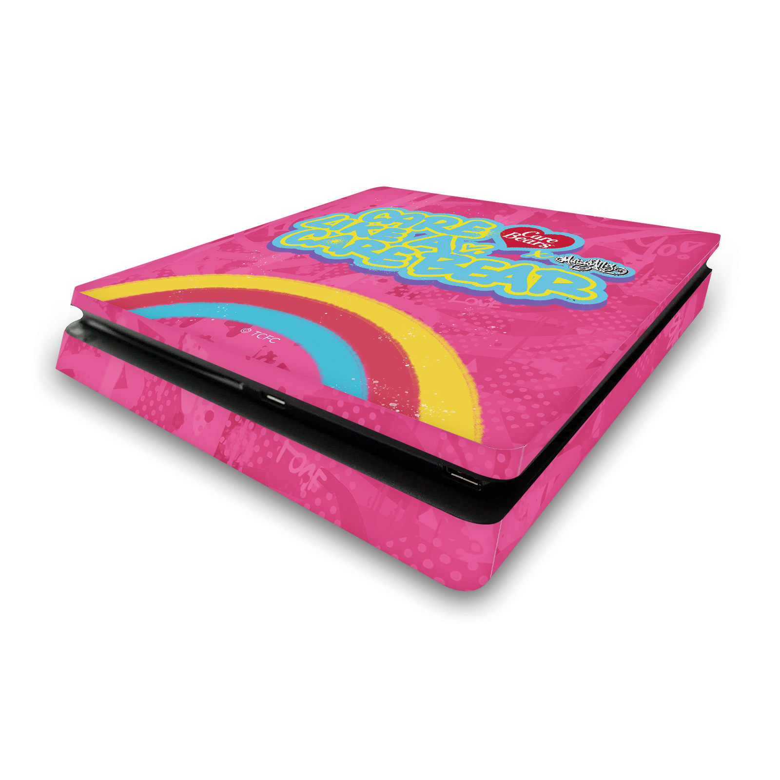CARE BEARS GRAFFITI BY MURWALLS PELLE VINILE PER CONSOLE PLAYSTATION 4 PS4 SLIM - Foto 14 di 16