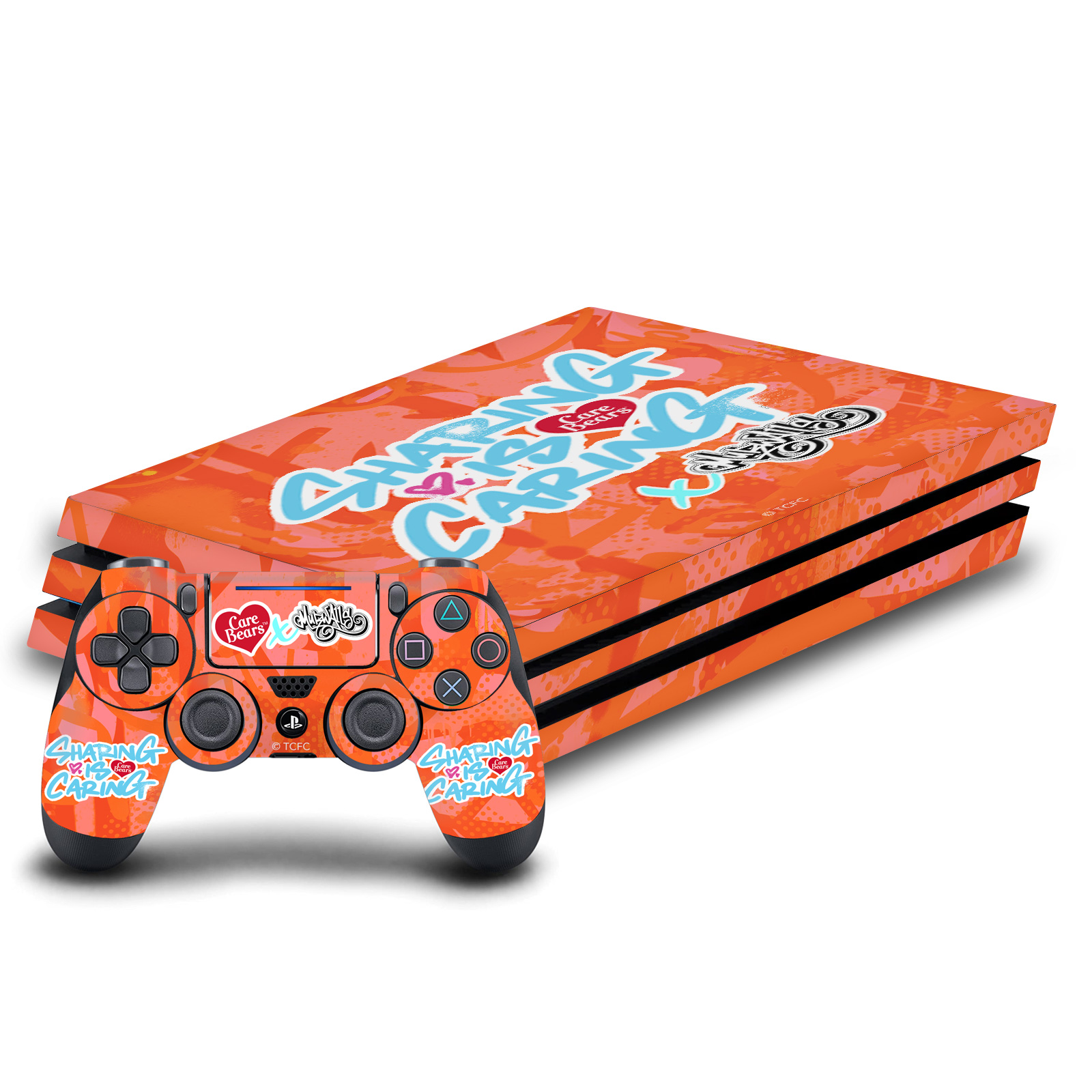 CARE BEARS GRAFFITI DE MURWALLS PIEL DE VINILO PARA CONSOLA PS4 PRO Y DUALSHOCK 4 - Imagen 16 de 17