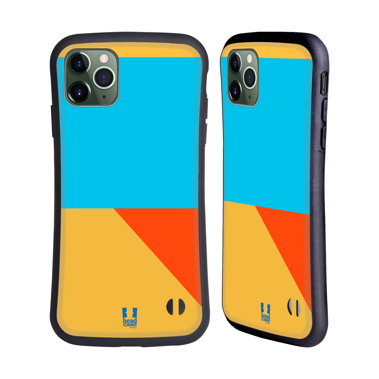 HEAD CASE DESIGNS COLOUR BLOCKING HYBRID CASE FOR APPLE iPHONES PHONES - Picture 10 of 22
