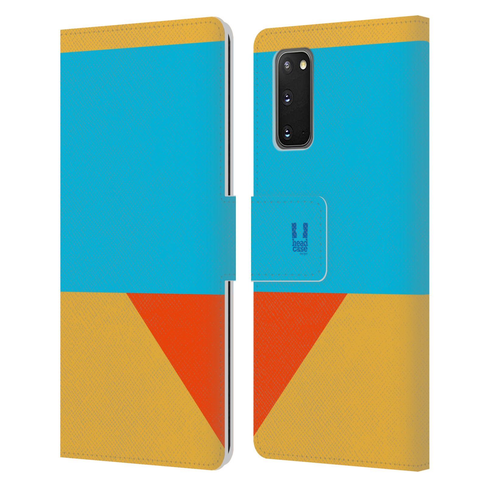 HEAD CASE BLOCS DE COULEUR ÉTUI COQUE DE LIVRE EN CUIR POUR SAMSUNG TÉLÉPHONES 1 - Photo 13 sur 13