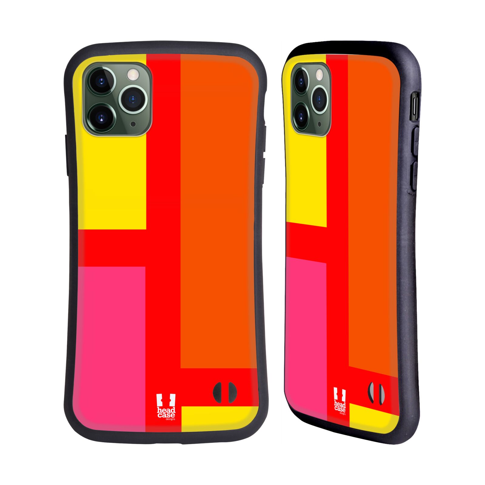 HEAD CASE DESIGNS COLOUR BLOCKING HYBRID CASE FOR APPLE iPHONES PHONES - Picture 19 of 22