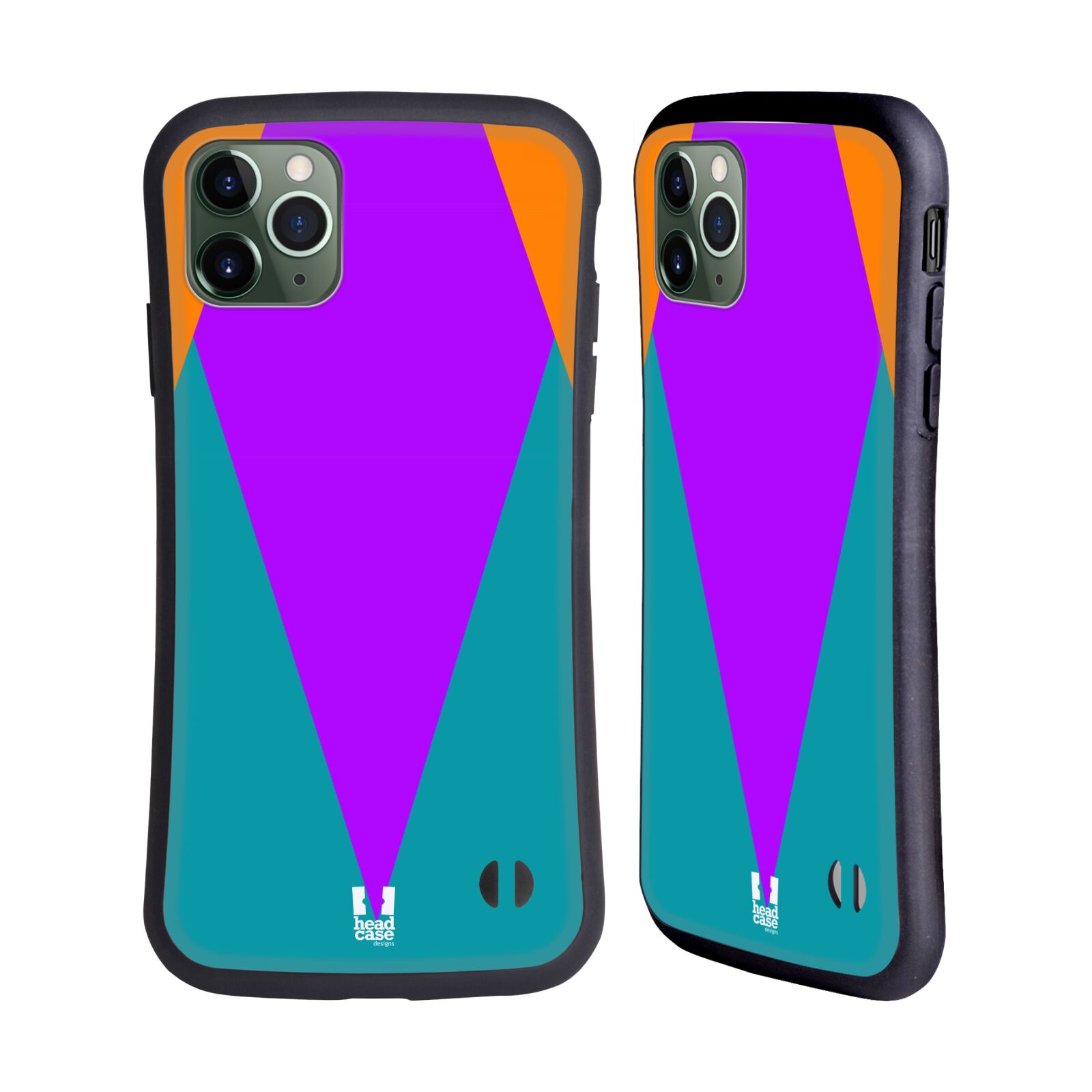 HEAD CASE DESIGNS COLOUR BLOCKING HYBRID CASE FOR APPLE iPHONES PHONES - Picture 15 of 22