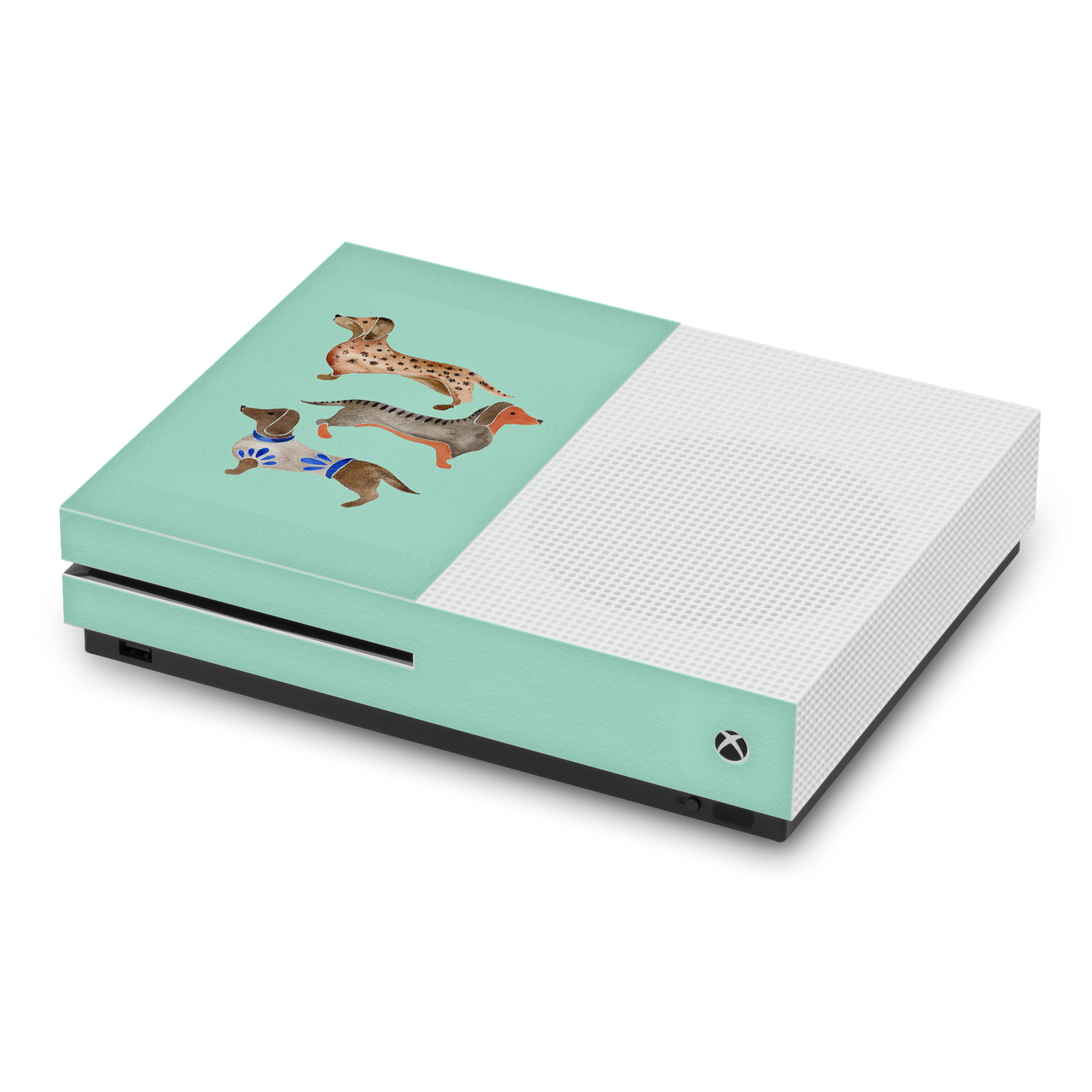 OFFICIAL CAT COQUILLETTE ART MIX VINYL STICKER SKIN DECAL FOR XBOX ONE S CONSOLE