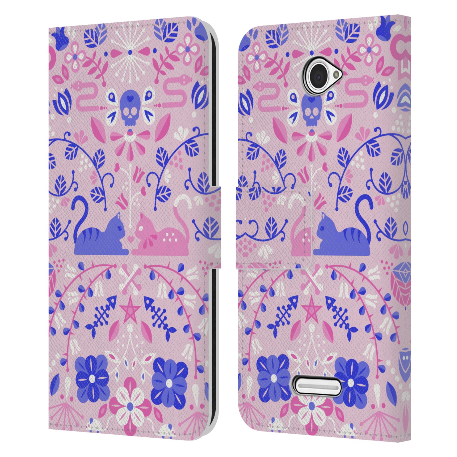 OFFICIAL CAT COQUILLETTE ANIMALS LEATHER BOOK CASE FOR SONY PHONES 2 - 第 15/21 張圖片