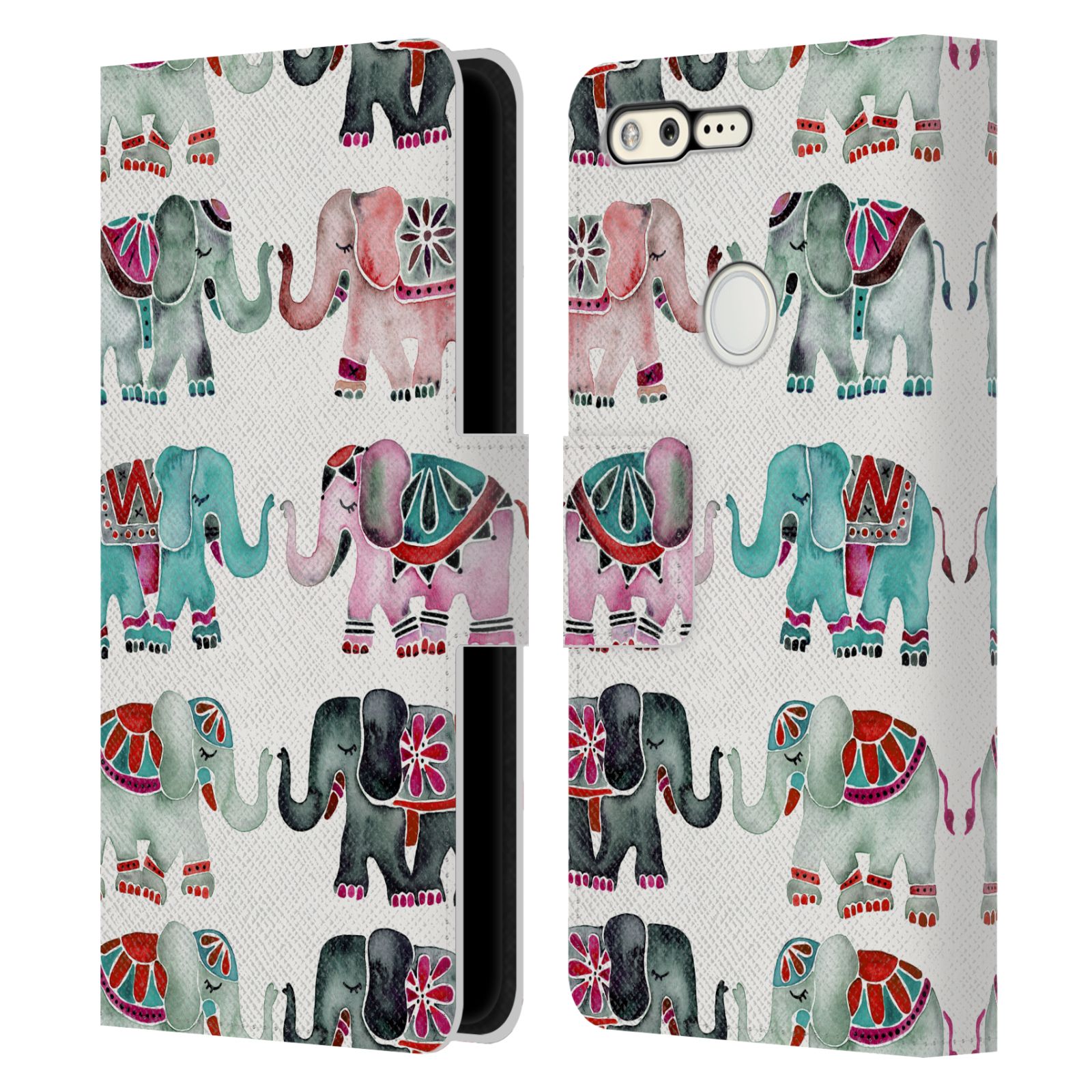 OFFICIAL CAT COQUILLETTE ANIMALS 2 LEATHER BOOK CASE FOR GOOGLE PHONES - Picture 15 of 15