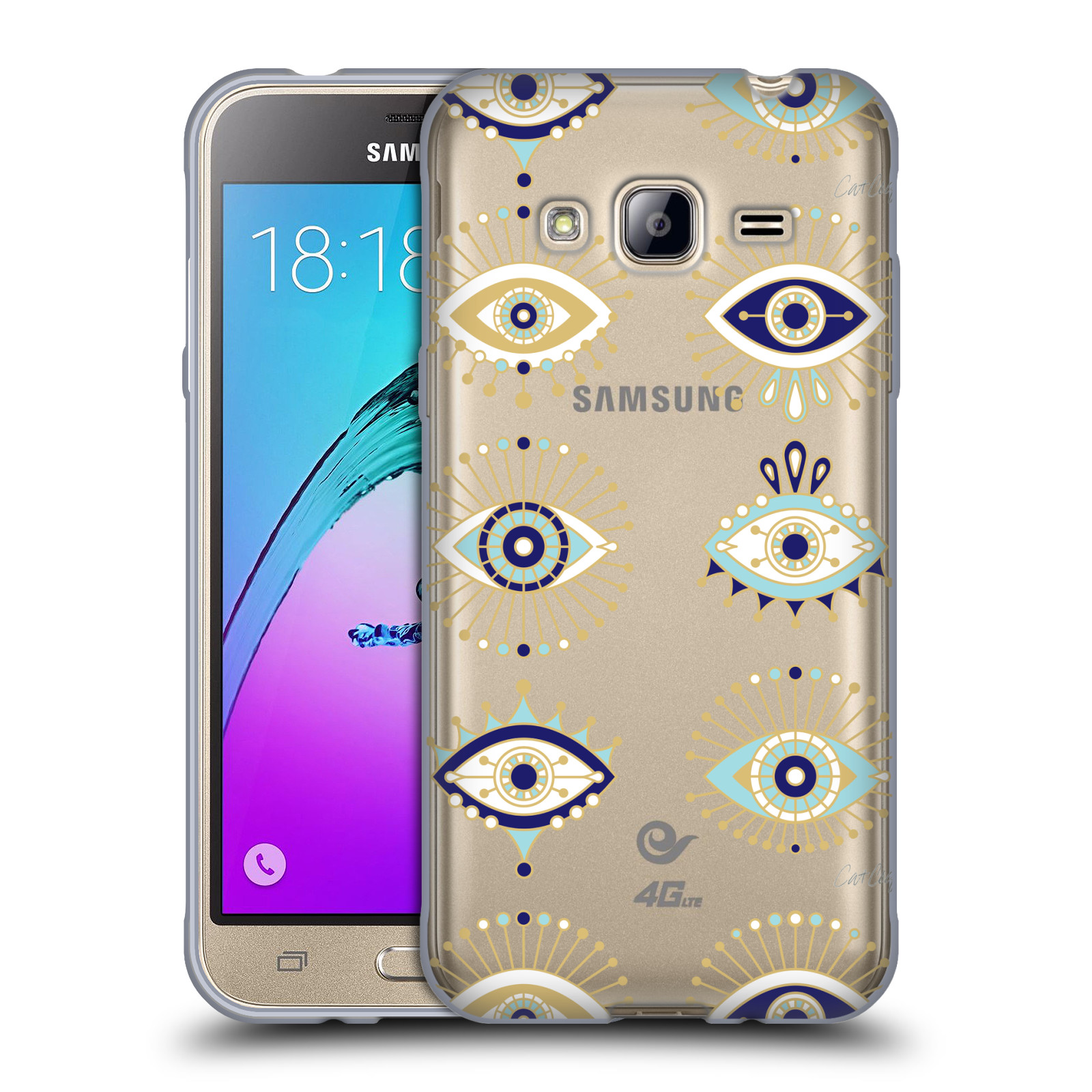 OFFICIAL CAT COQUILLETTE EVIL EYE GEL CASE FOR SAMSUNG PHONES 3 - Picture 8 of 12