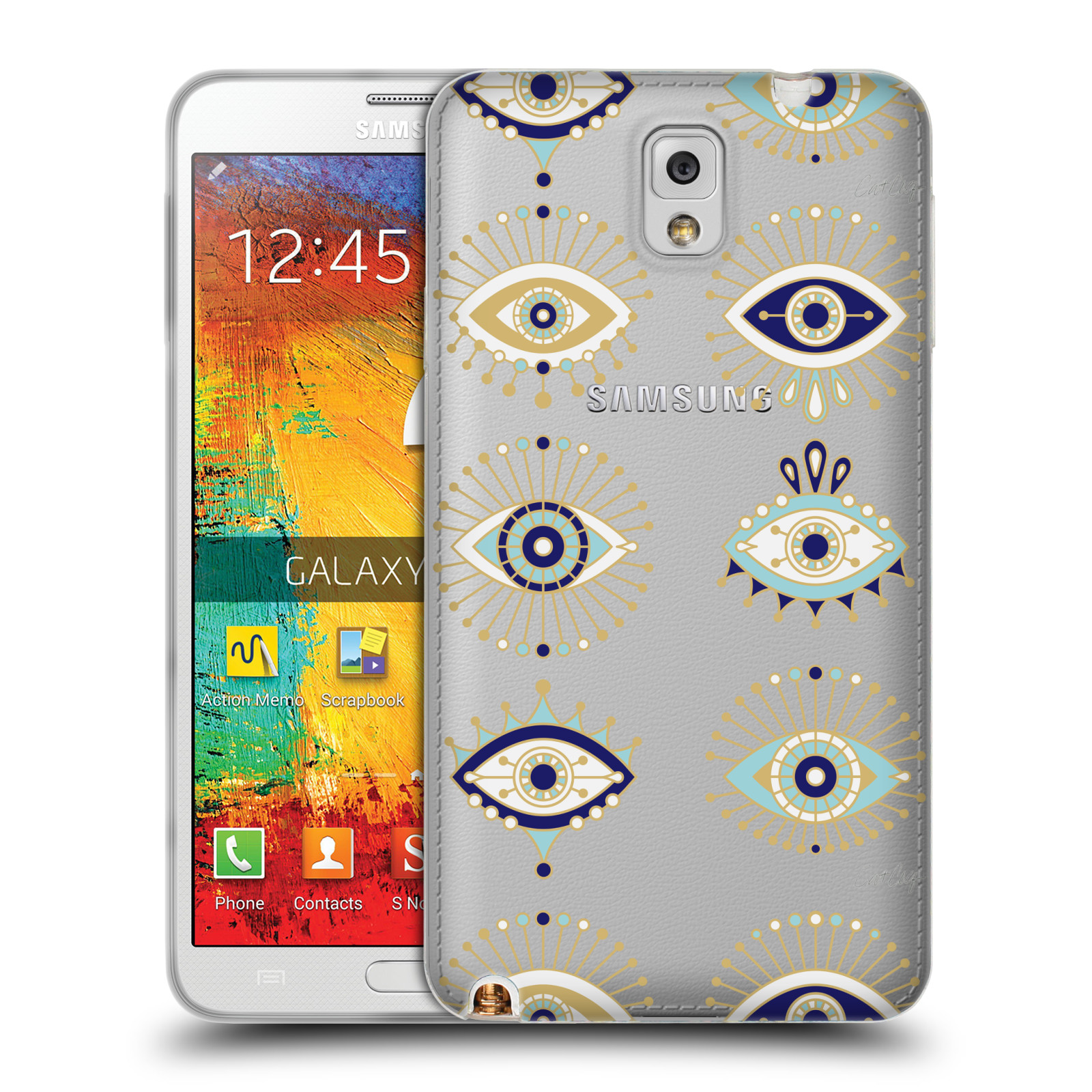 OFFICIAL CAT COQUILLETTE EVIL EYE GEL CASE FOR SAMSUNG PHONES 2 - Picture 8 of 12