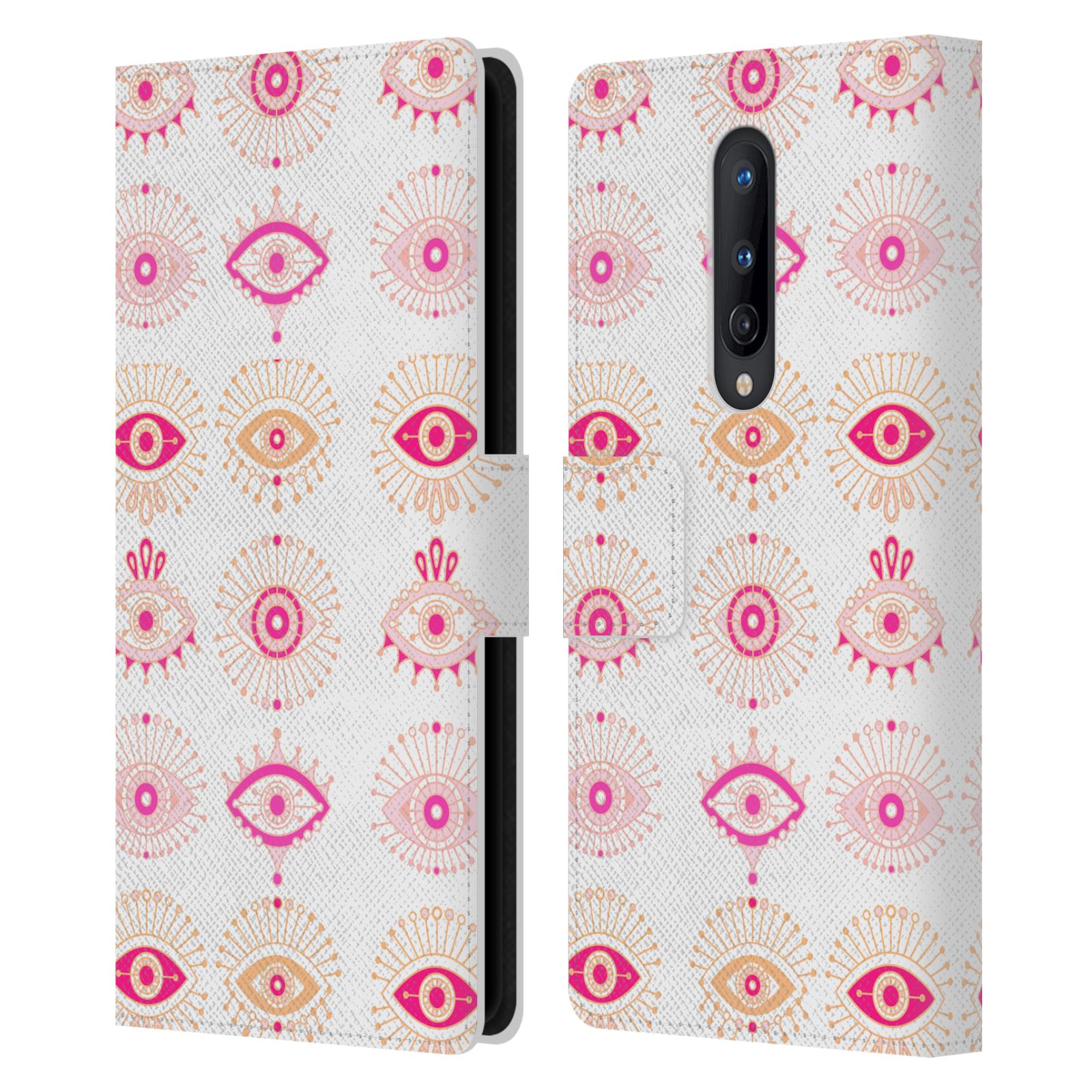 OFFICIAL CAT COQUILLETTE LINEAR LEATHER BOOK CASE FOR BLACKBERRY ONEPLUS - Picture 12 of 15