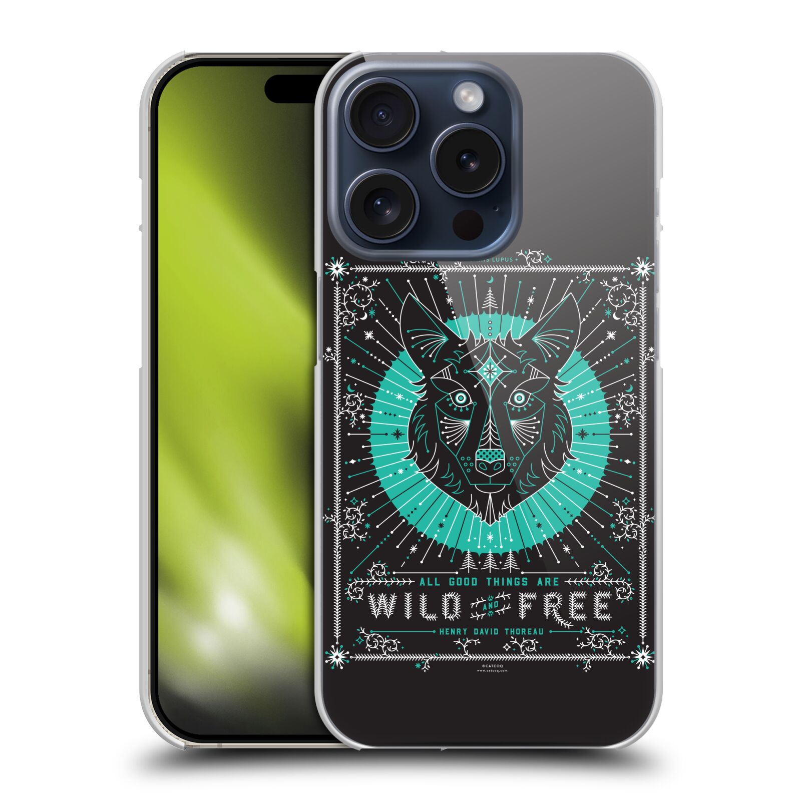 OFFICIAL CAT COQUILLETTE LINEAR HARD BACK CASE FOR APPLE iPHONE PHONES - Picture 15 of 15