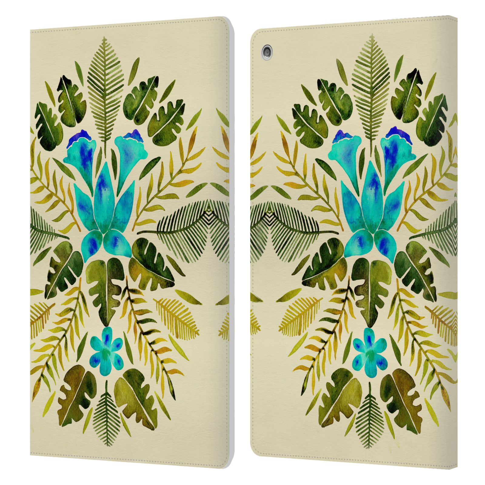 OFFICIAL CAT COQUILLETTE NATURE LEATHER BOOK WALLET CASE COVER FOR AMAZON FIRE - Picture 10 of 22