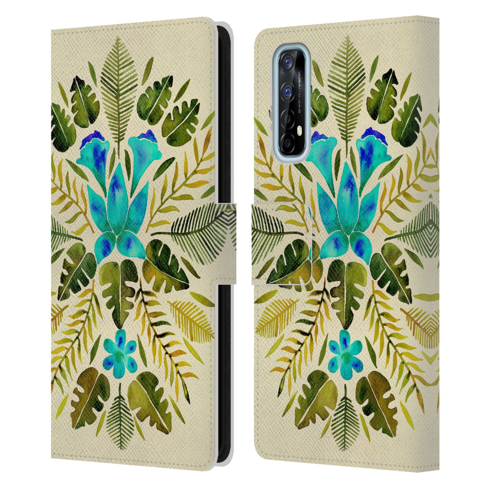 OFFICIAL CAT COQUILLETTE NATURE LEATHER BOOK WALLET CASE COVER FOR REALME PHONES - 第 10/22 張圖片