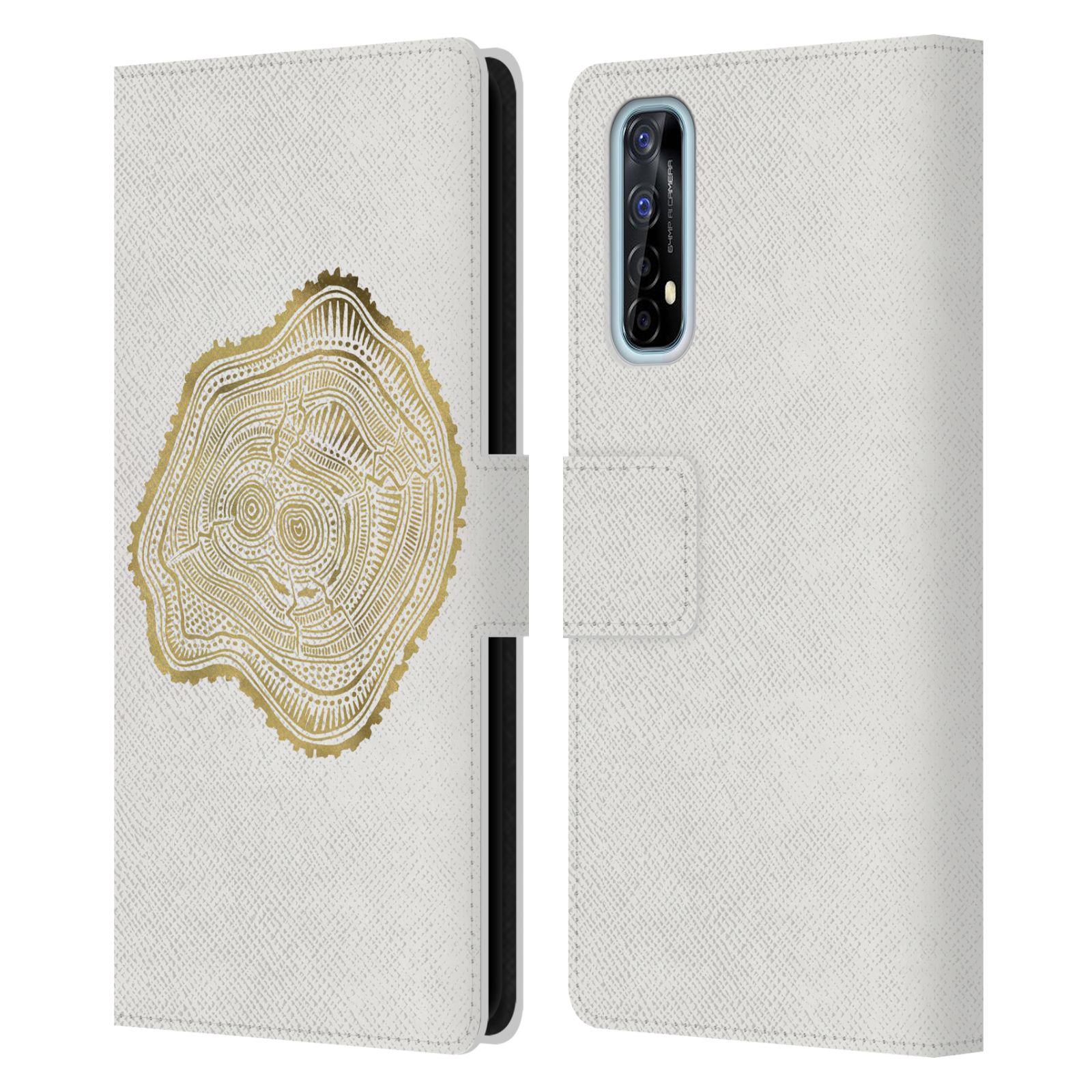 OFFICIAL CAT COQUILLETTE NATURE LEATHER BOOK WALLET CASE COVER FOR REALME PHONES - 第 9/22 張圖片