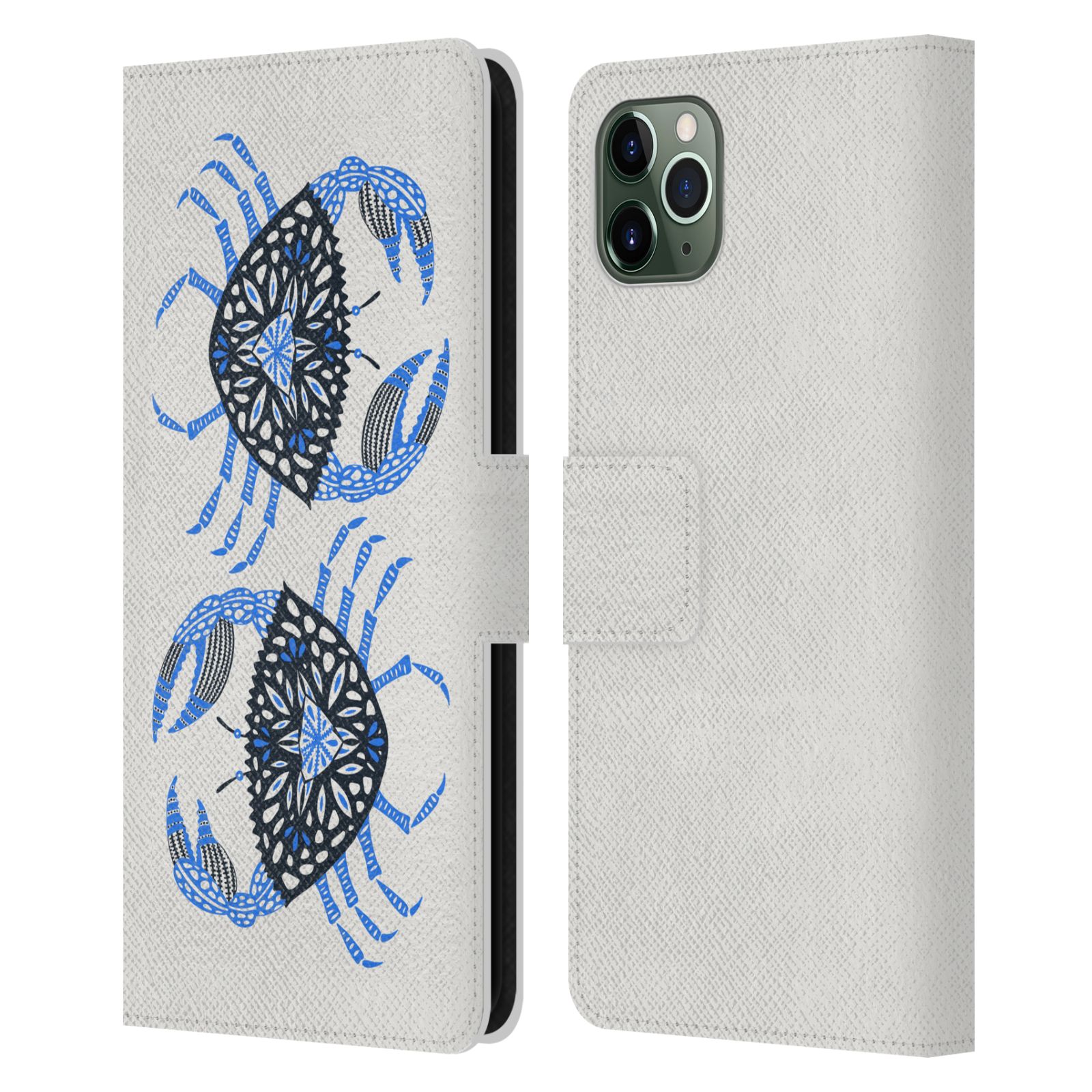 CAT COQUILLETTE SEA LEATHER BOOK WALLET CASE COVER FOR APPLE iPHONE PHONES - Picture 9 of 16