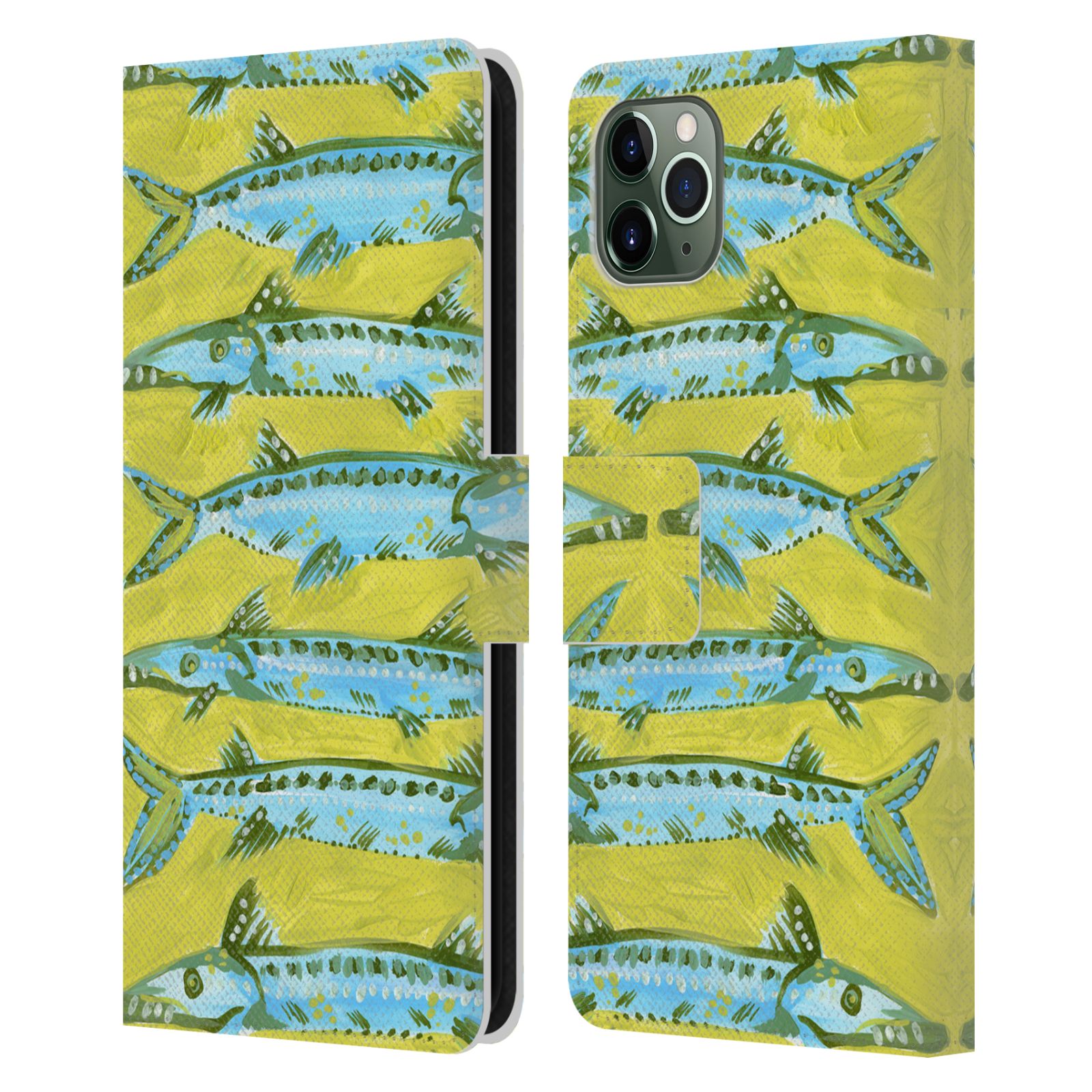 CAT COQUILLETTE SEA LEATHER BOOK WALLET CASE COVER FOR APPLE iPHONE PHONES - Picture 8 of 16