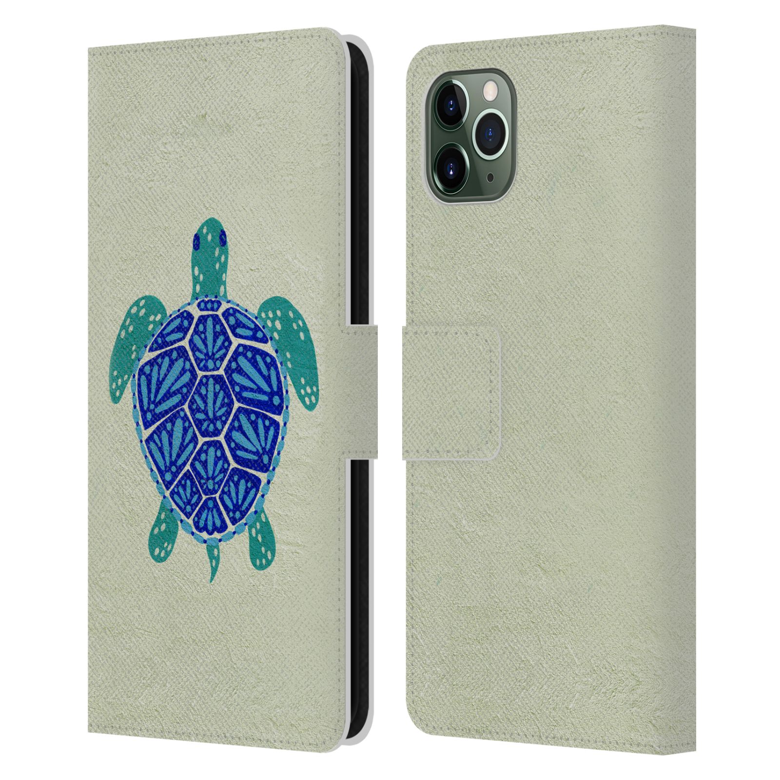 CAT COQUILLETTE SEA LEATHER BOOK WALLET CASE COVER FOR APPLE iPHONE PHONES - Picture 15 of 16