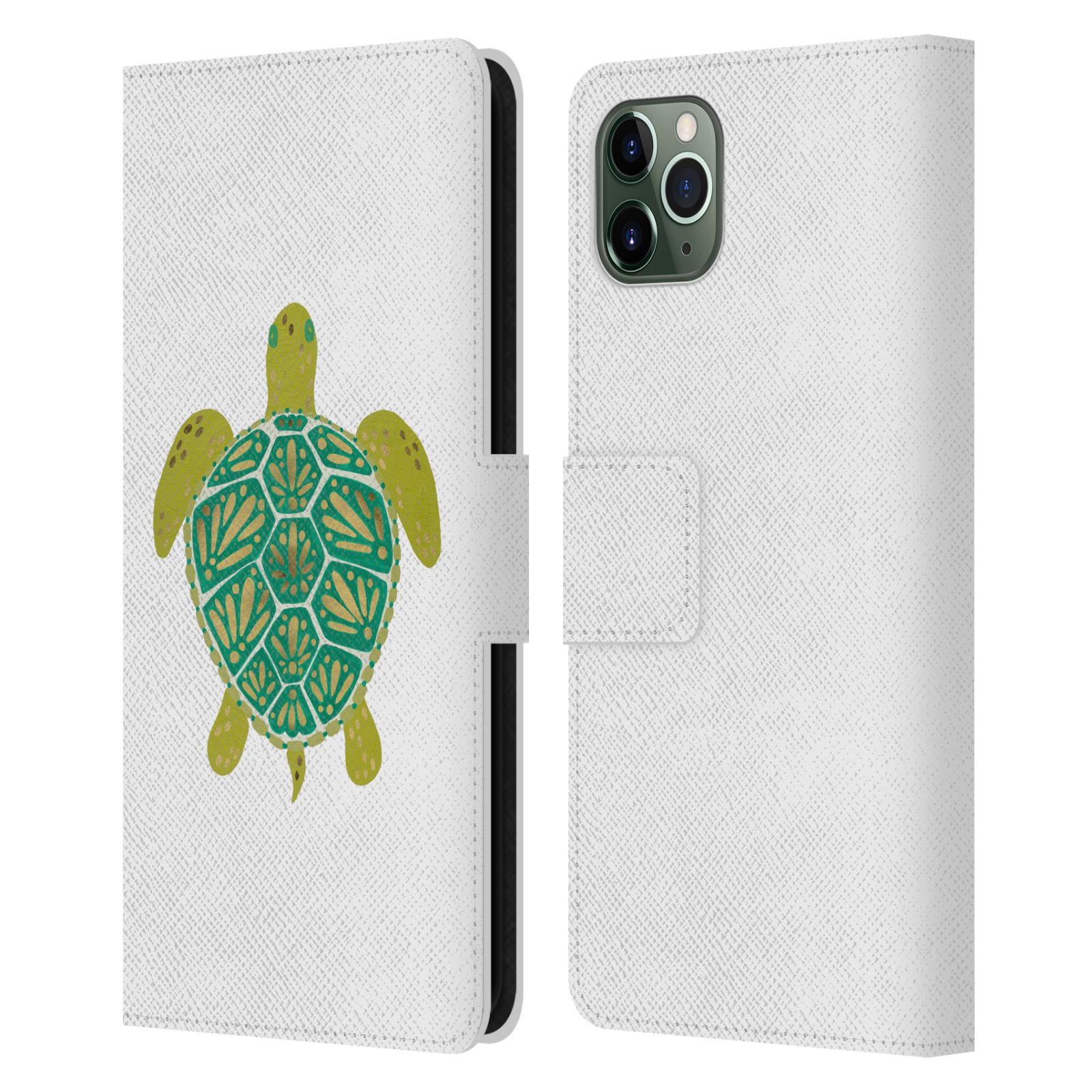 CAT COQUILLETTE SEA LEATHER BOOK WALLET CASE COVER FOR APPLE iPHONE PHONES - Picture 16 of 16