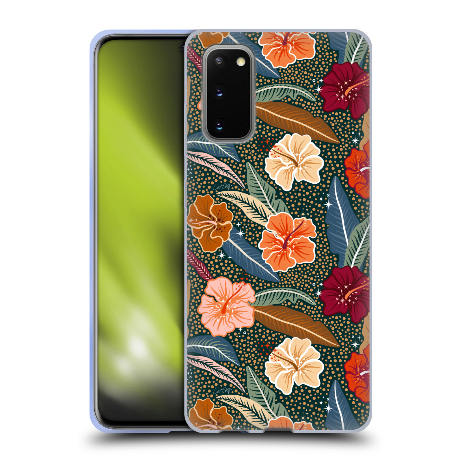 OFFICIAL CAT COQUILLETTE TROPICAL WILDLIFE GEL CASE FOR SAMSUNG PHONES 1 - Picture 8 of 22