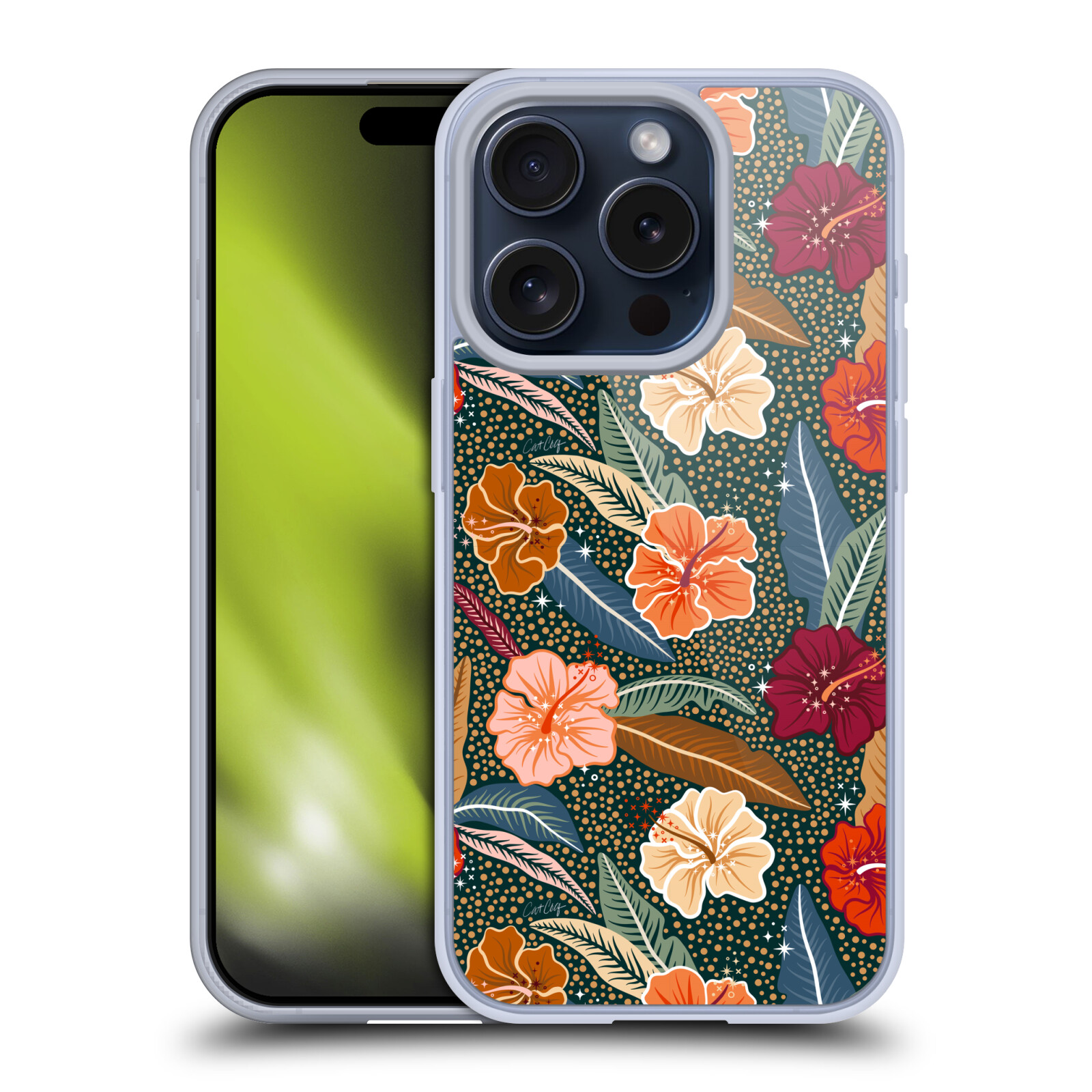 OFFICIAL CAT COQUILLETTE TROPICAL WILDLIFE GEL CASE FOR APPLE iPHONE PHONES - Picture 8 of 15