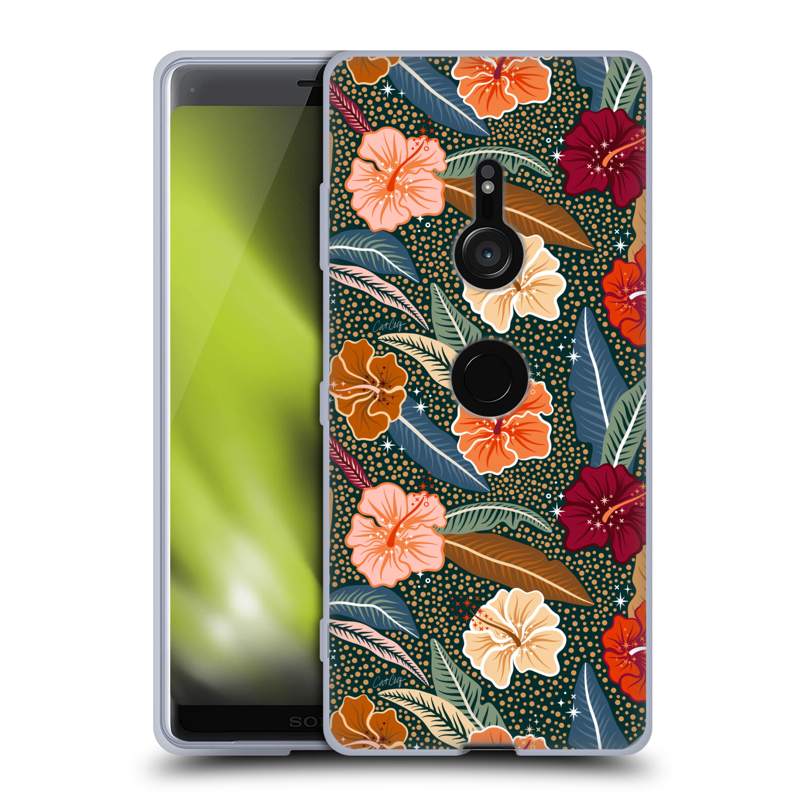OFFICIAL CAT COQUILLETTE TROPICAL WILDLIFE GEL CASE FOR SONY PHONES 1 - Picture 8 of 23