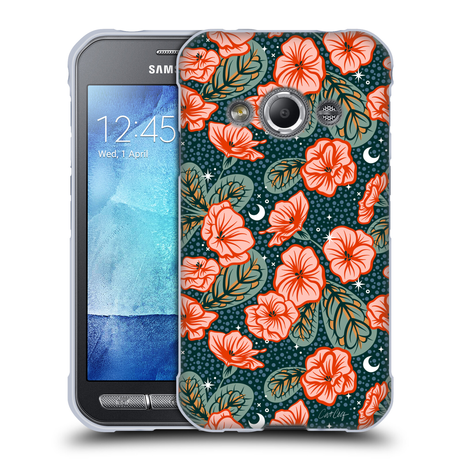 OFFICIAL CAT COQUILLETTE TROPICAL WILDLIFE GEL CASE FOR SAMSUNG PHONES 4 - Picture 9 of 20