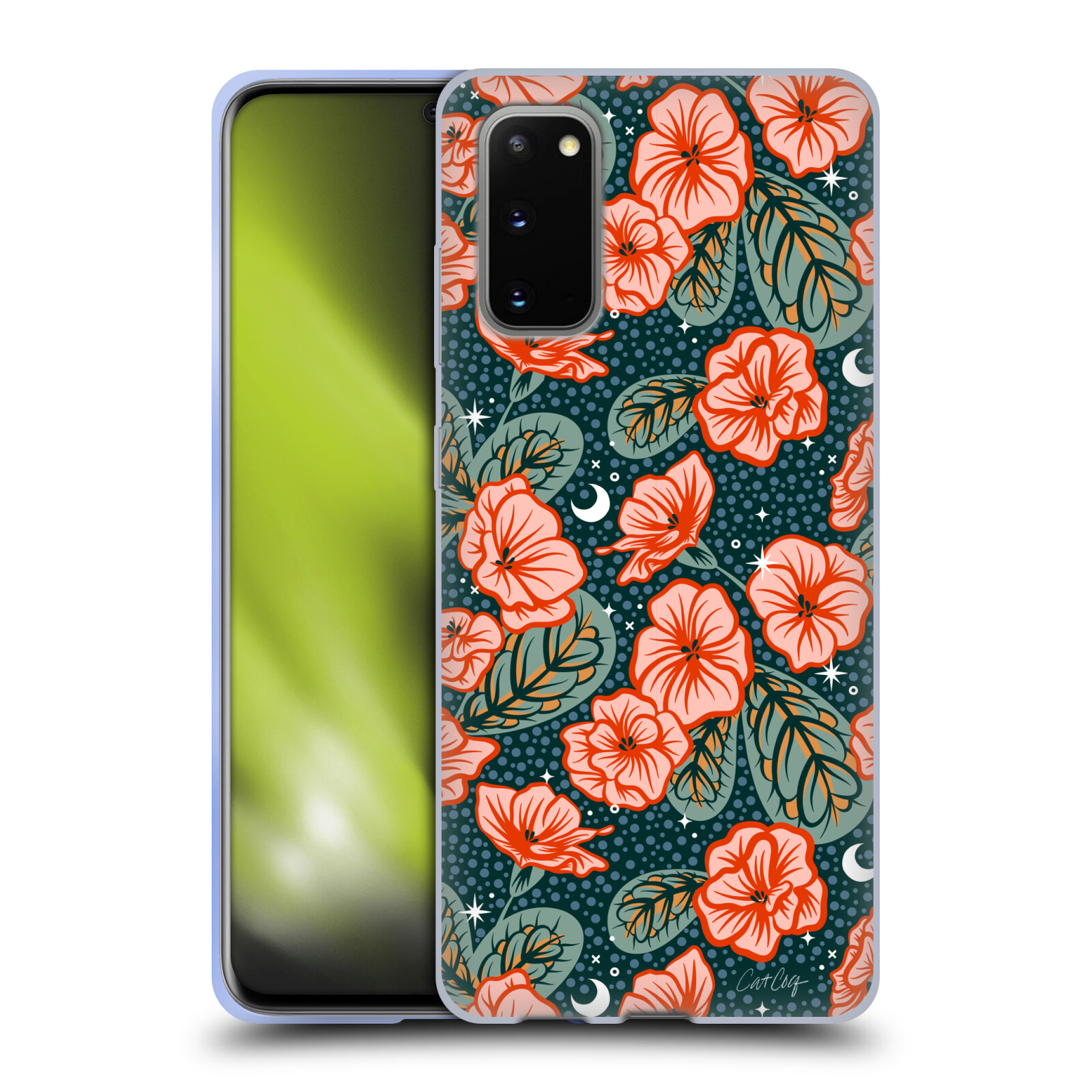 OFFICIAL CAT COQUILLETTE TROPICAL WILDLIFE GEL CASE FOR SAMSUNG PHONES 1 - Picture 9 of 22