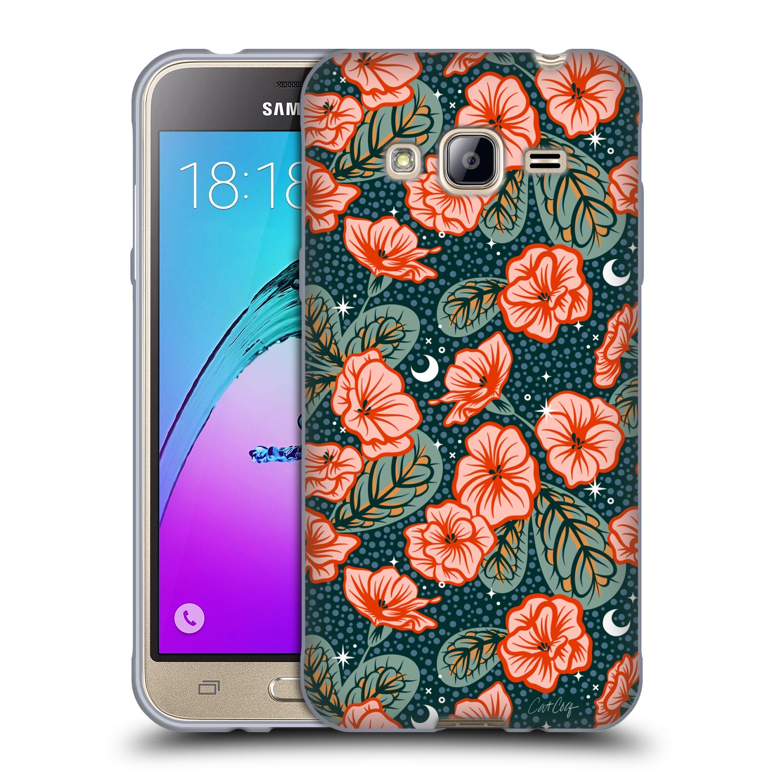 OFFICIAL CAT COQUILLETTE TROPICAL WILDLIFE GEL CASE FOR SAMSUNG PHONES 3 - Picture 9 of 21