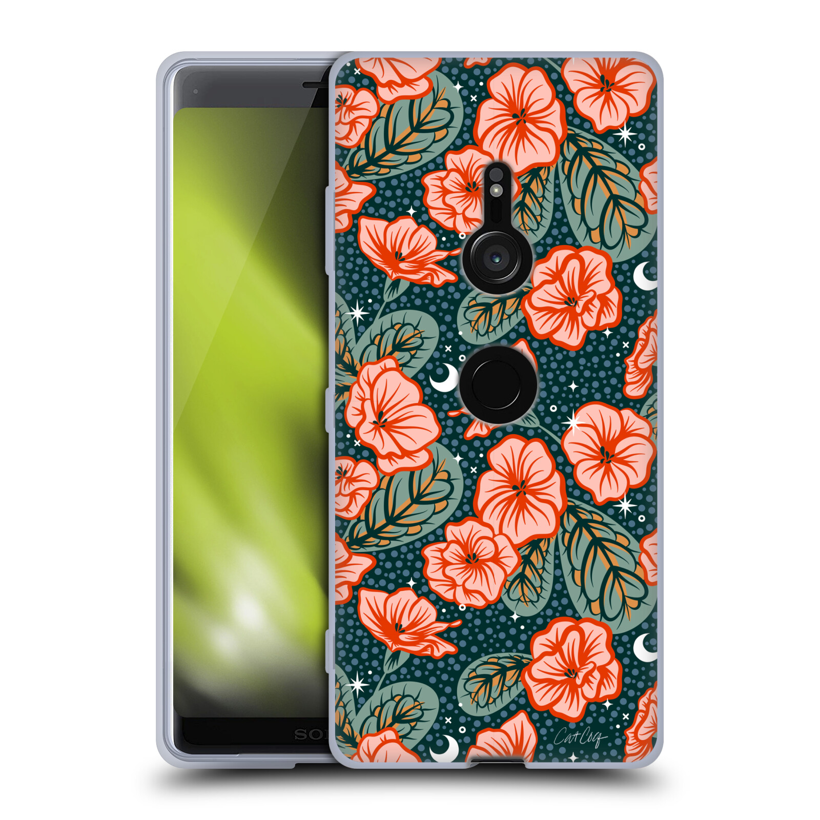 OFFICIAL CAT COQUILLETTE TROPICAL WILDLIFE GEL CASE FOR SONY PHONES 1 - Picture 9 of 23