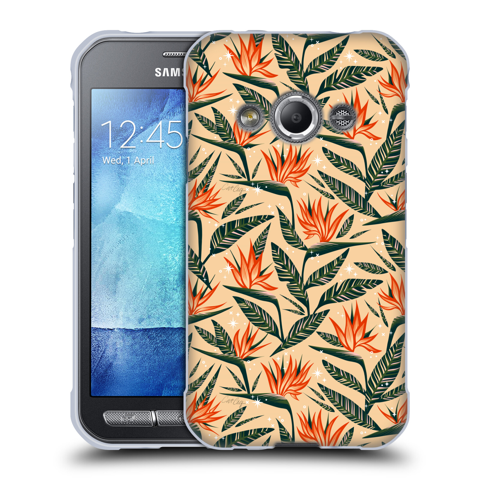 OFFICIAL CAT COQUILLETTE TROPICAL WILDLIFE GEL CASE FOR SAMSUNG PHONES 4 - Picture 10 of 20