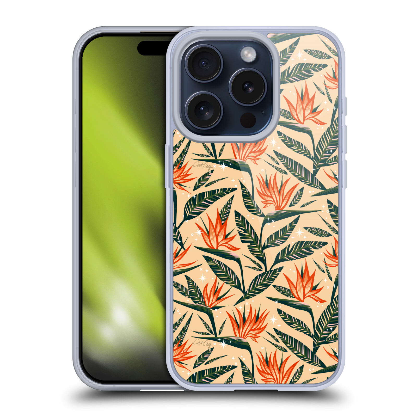 OFFICIAL CAT COQUILLETTE TROPICAL WILDLIFE GEL CASE FOR APPLE iPHONE PHONES - Picture 10 of 15