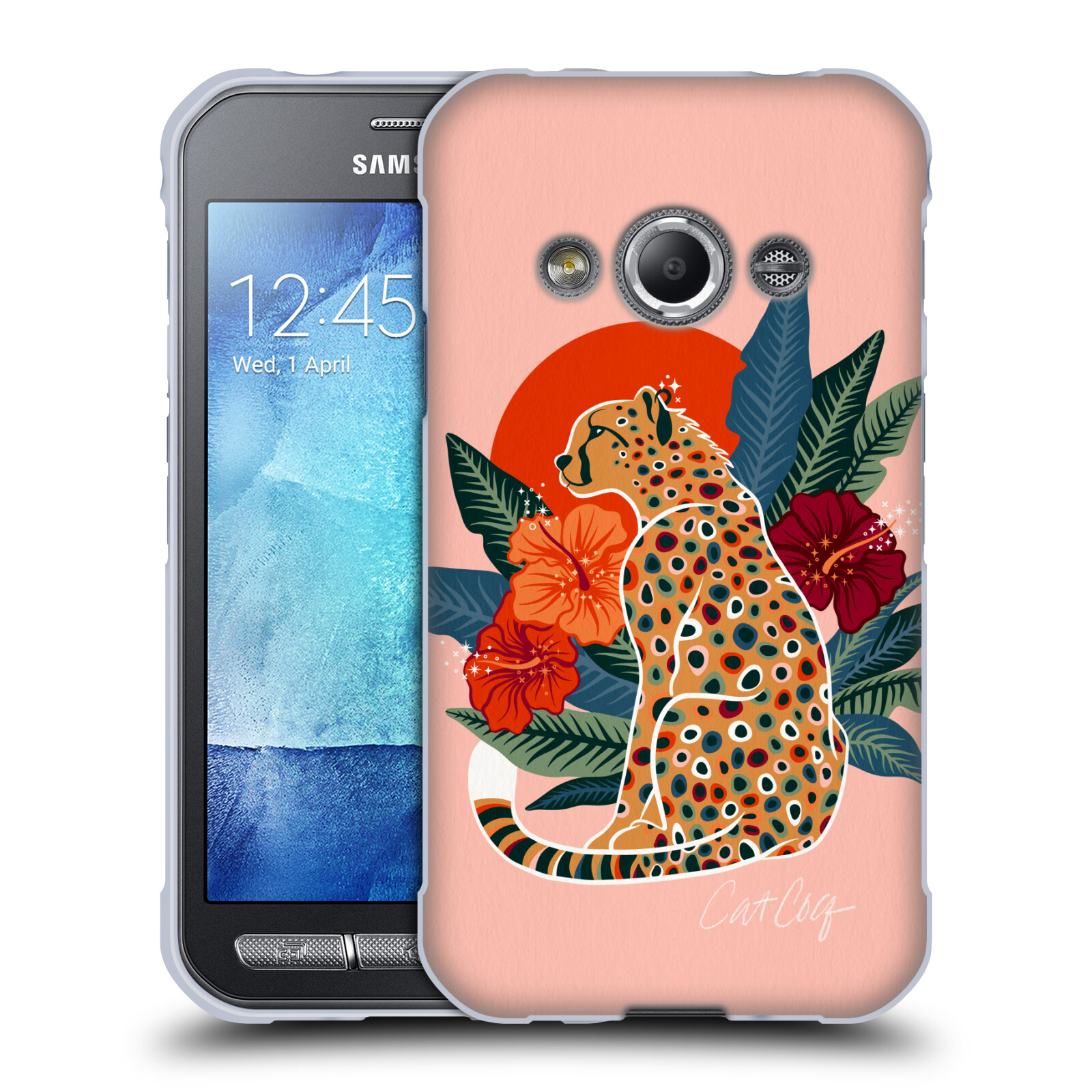 OFFICIAL CAT COQUILLETTE TROPICAL WILDLIFE GEL CASE FOR SAMSUNG PHONES 4 - Picture 11 of 20