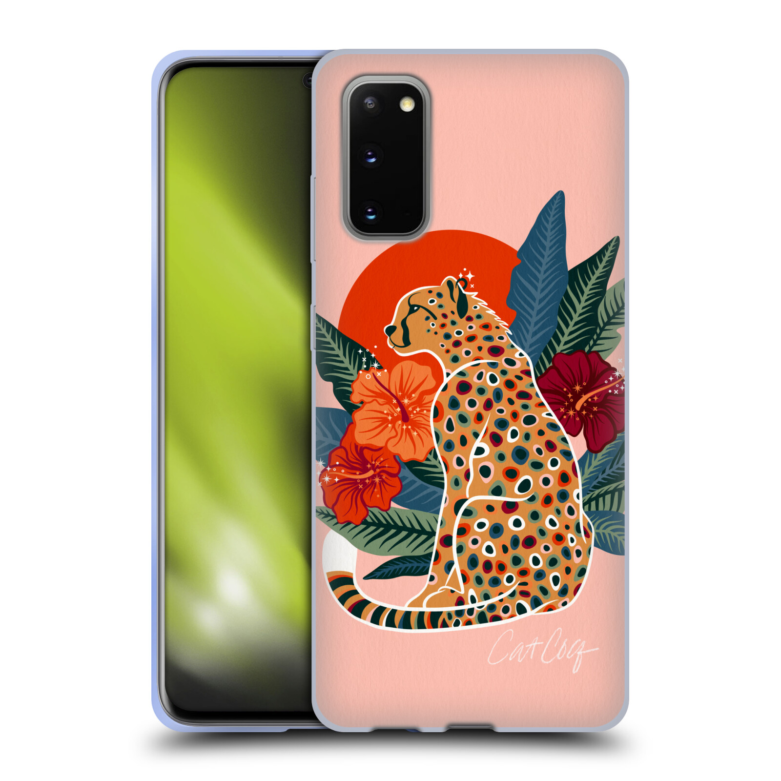 OFFICIAL CAT COQUILLETTE TROPICAL WILDLIFE GEL CASE FOR SAMSUNG PHONES 1 - Picture 11 of 22