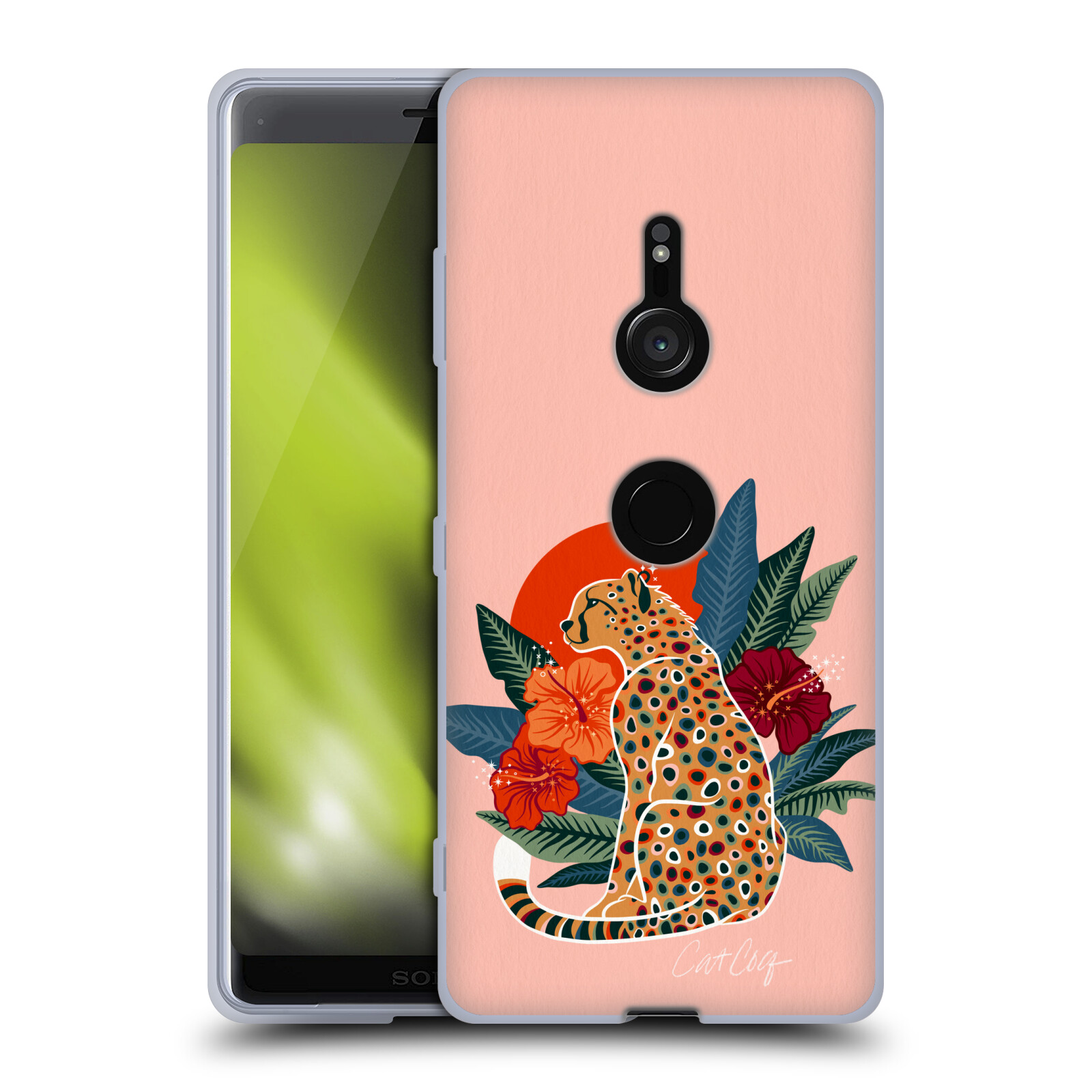 OFFICIAL CAT COQUILLETTE TROPICAL WILDLIFE GEL CASE FOR SONY PHONES 1 - Picture 11 of 23