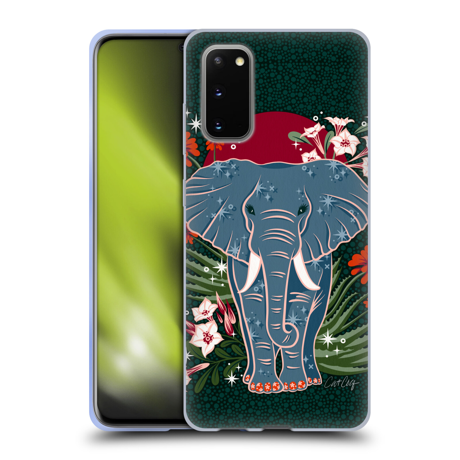 OFFICIAL CAT COQUILLETTE TROPICAL WILDLIFE GEL CASE FOR SAMSUNG PHONES 1 - Picture 12 of 22