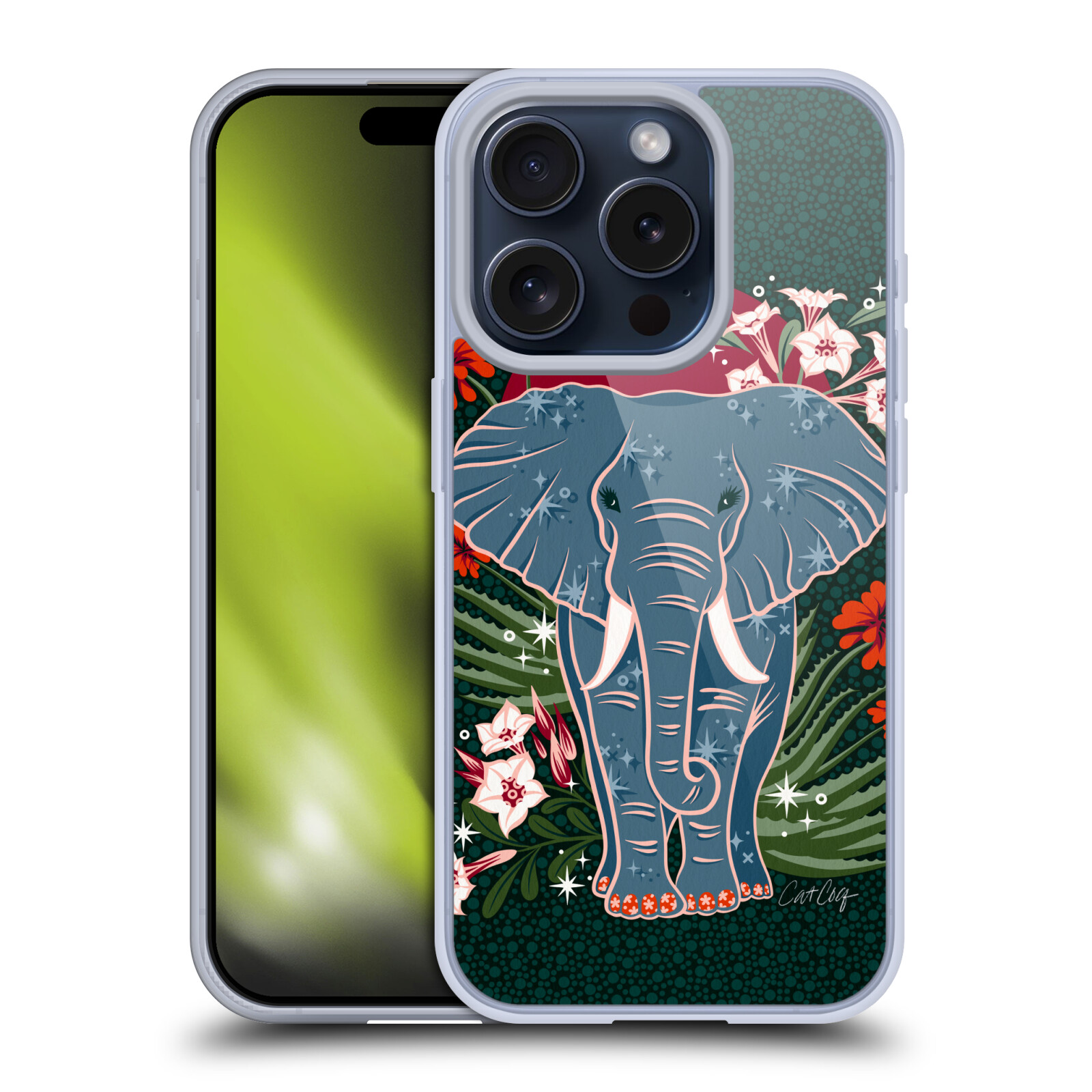 OFFICIAL CAT COQUILLETTE TROPICAL WILDLIFE GEL CASE FOR APPLE iPHONE PHONES - Picture 12 of 15