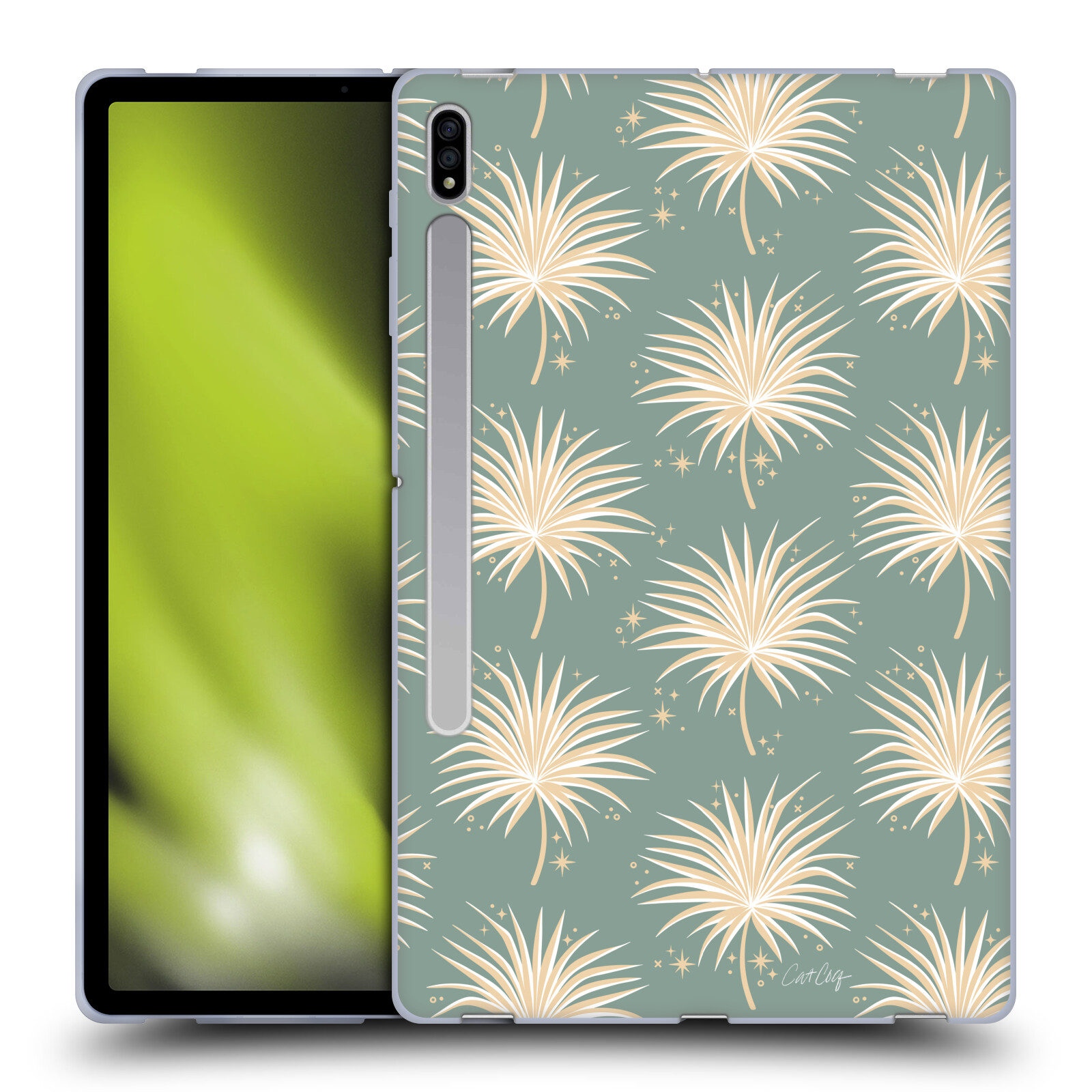 OFFICIAL CAT COQUILLETTE TROPICAL WILDLIFE GEL CASE FOR SAMSUNG TABLETS 1 - Picture 13 of 23