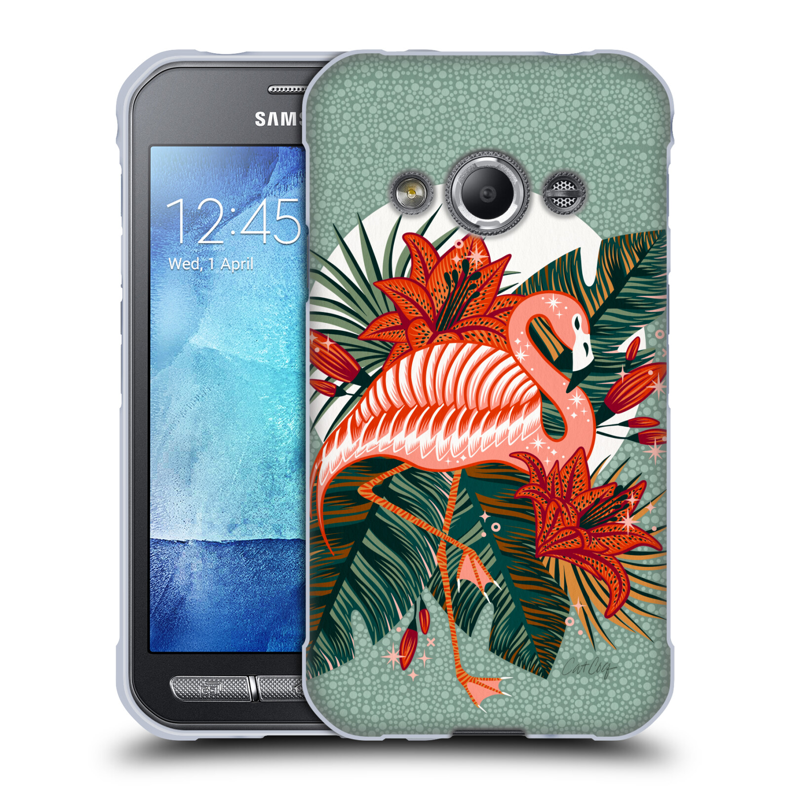 OFFICIAL CAT COQUILLETTE TROPICAL WILDLIFE GEL CASE FOR SAMSUNG PHONES 4 - Picture 14 of 20
