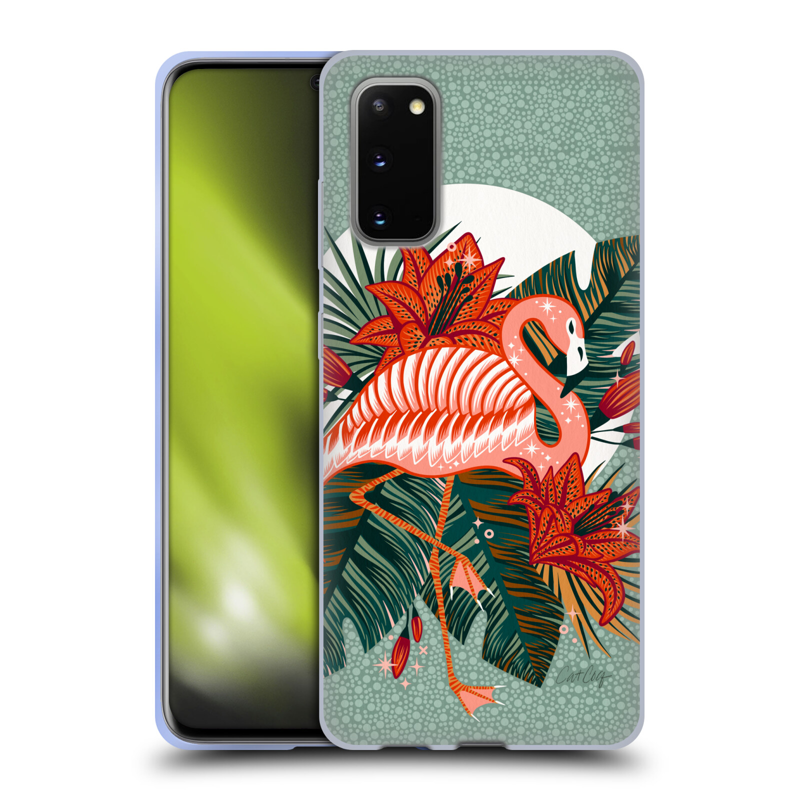 OFFICIAL CAT COQUILLETTE TROPICAL WILDLIFE GEL CASE FOR SAMSUNG PHONES 1 - Picture 14 of 22