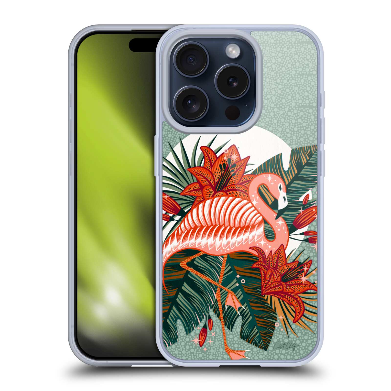 OFFICIAL CAT COQUILLETTE TROPICAL WILDLIFE GEL CASE FOR APPLE iPHONE PHONES - Picture 14 of 15