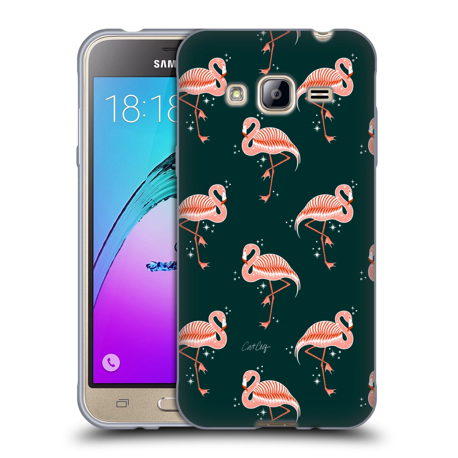 OFFICIAL CAT COQUILLETTE TROPICAL WILDLIFE GEL CASE FOR SAMSUNG PHONES 3 - Picture 15 of 21