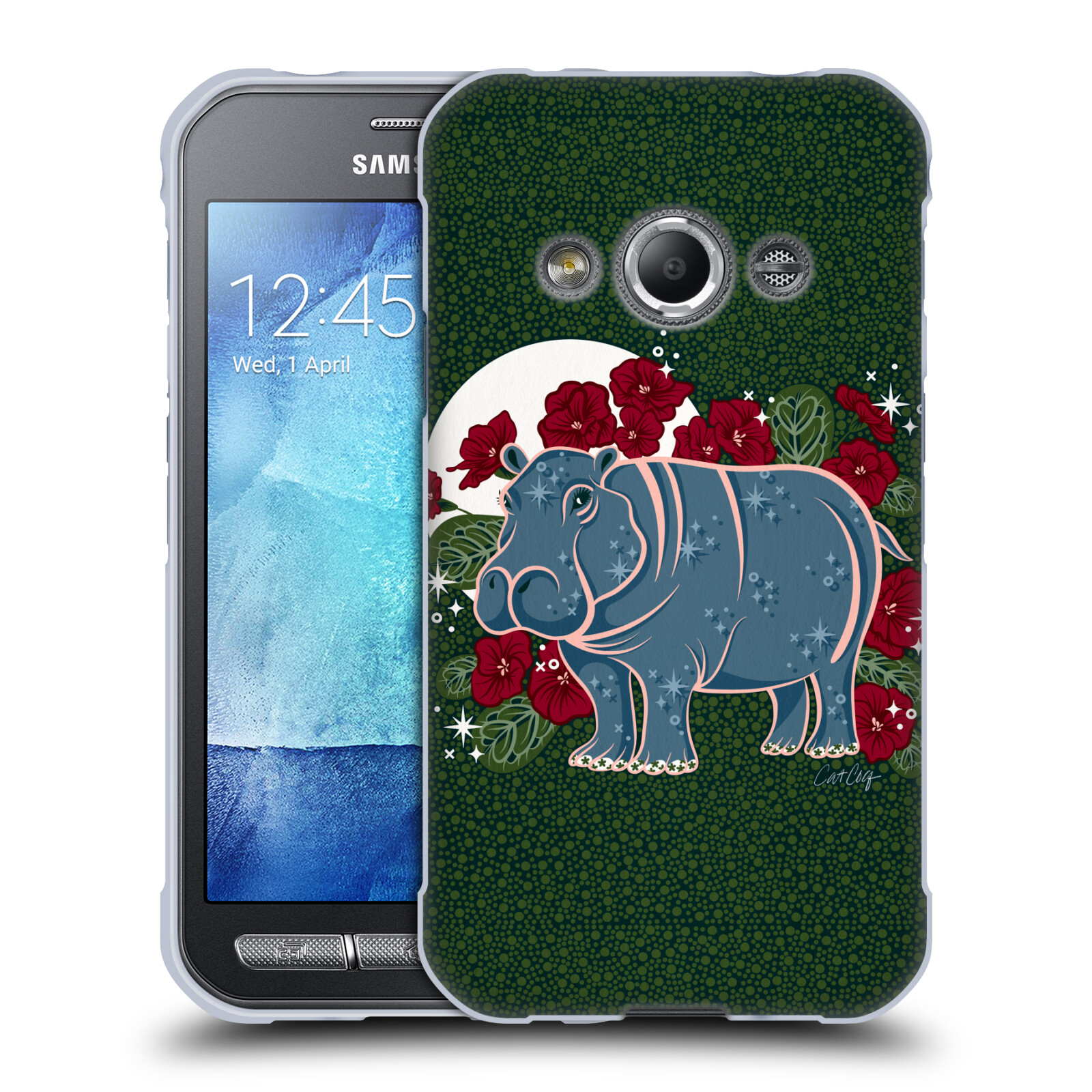 OFFICIAL CAT COQUILLETTE TROPICAL WILDLIFE GEL CASE FOR SAMSUNG PHONES 4 - Picture 16 of 20
