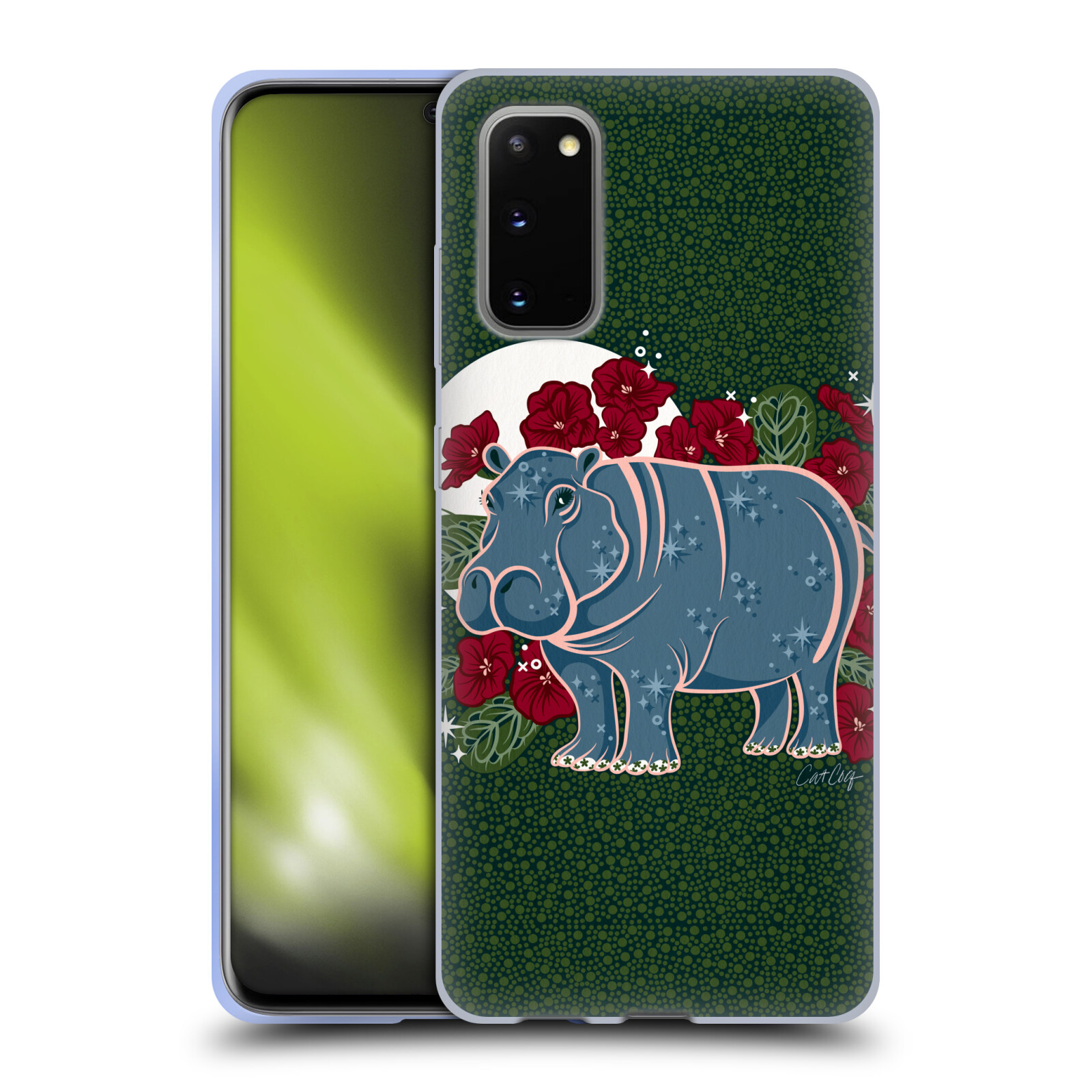 OFFICIAL CAT COQUILLETTE TROPICAL WILDLIFE GEL CASE FOR SAMSUNG PHONES 1 - Picture 16 of 22