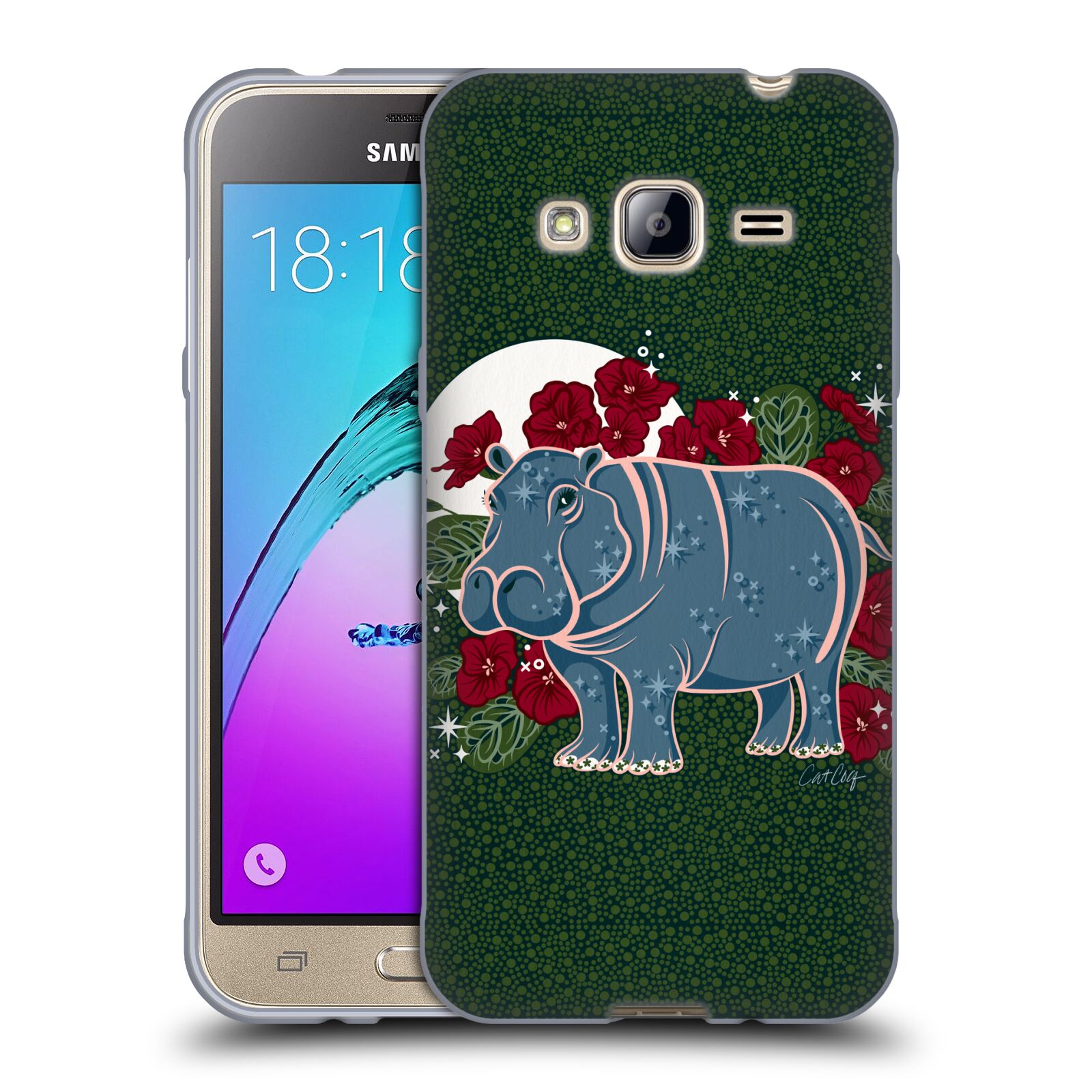 OFFICIAL CAT COQUILLETTE TROPICAL WILDLIFE GEL CASE FOR SAMSUNG PHONES 3 - Picture 16 of 21