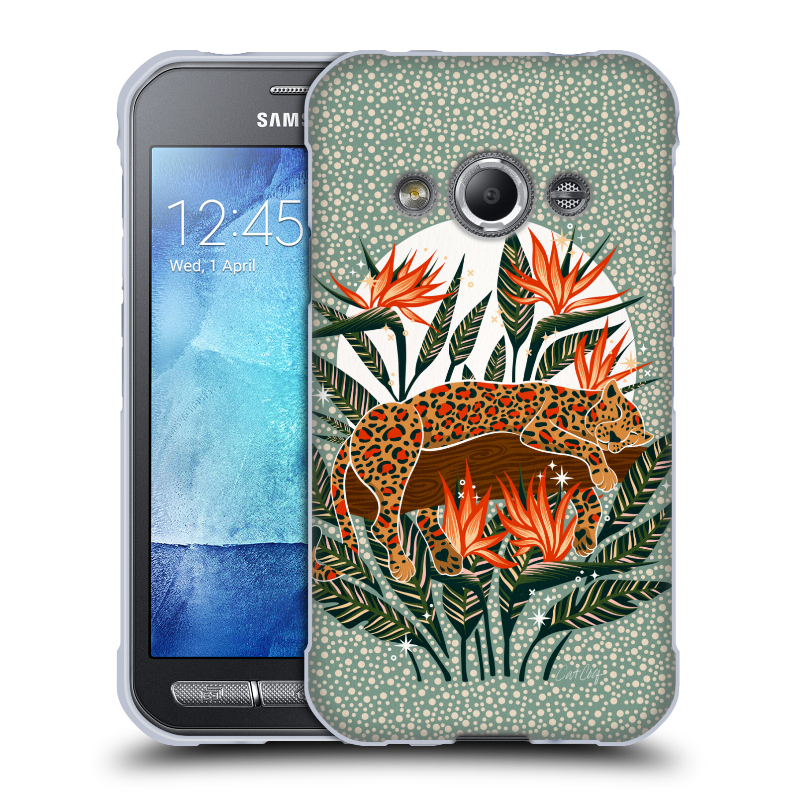 OFFICIAL CAT COQUILLETTE TROPICAL WILDLIFE GEL CASE FOR SAMSUNG PHONES 4 - Picture 17 of 20