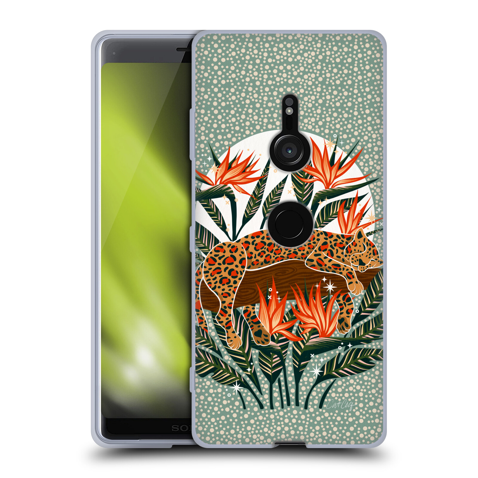 OFFICIAL CAT COQUILLETTE TROPICAL WILDLIFE GEL CASE FOR SONY PHONES 1 - Picture 17 of 23