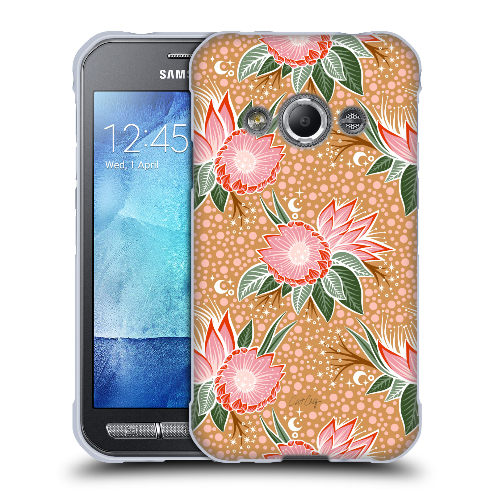 OFFICIAL CAT COQUILLETTE TROPICAL WILDLIFE GEL CASE FOR SAMSUNG PHONES 4 - Picture 20 of 20