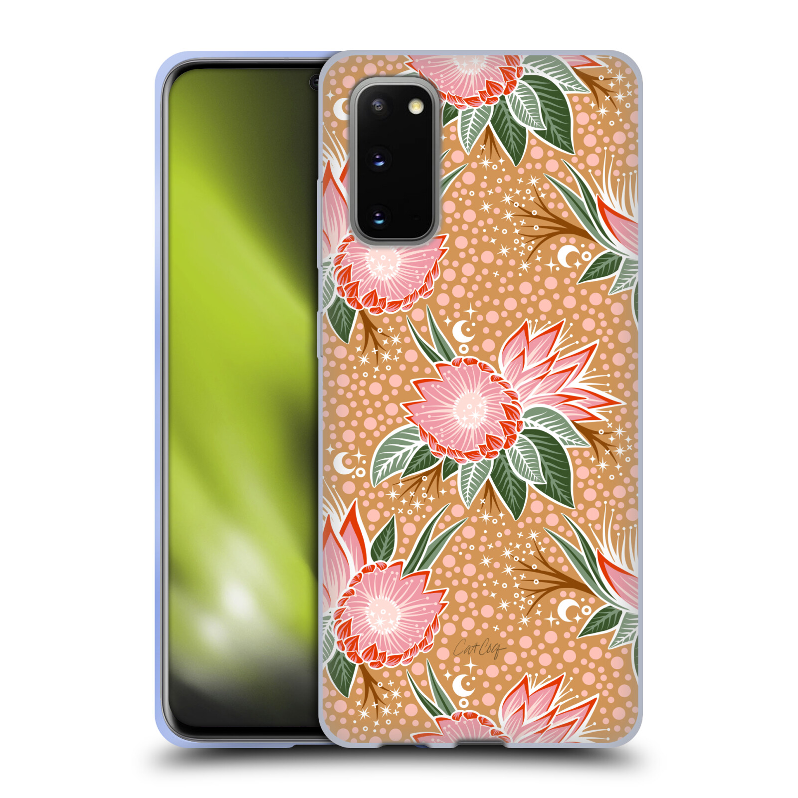 OFFICIAL CAT COQUILLETTE TROPICAL WILDLIFE GEL CASE FOR SAMSUNG PHONES 1 - Picture 20 of 22