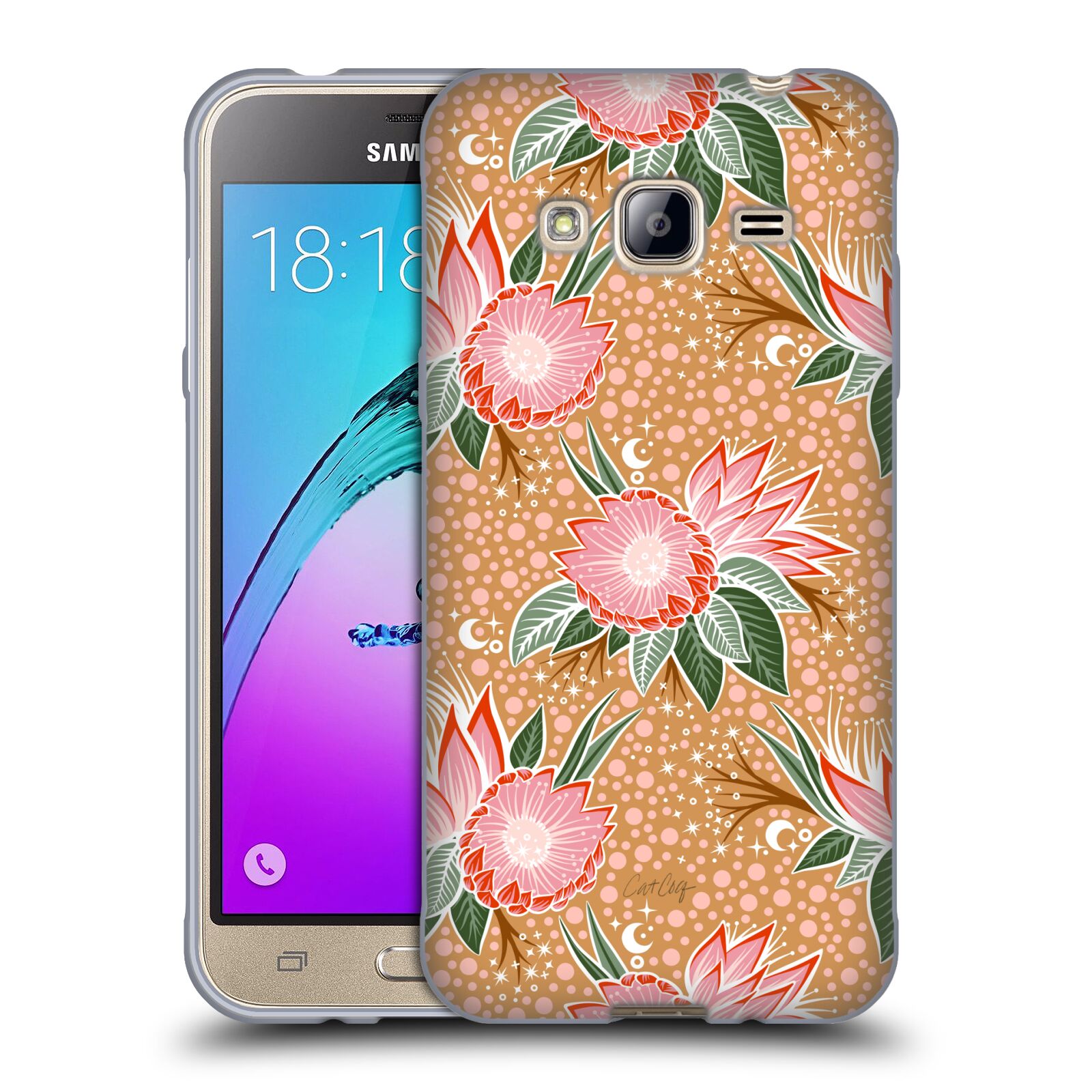 OFFICIAL CAT COQUILLETTE TROPICAL WILDLIFE GEL CASE FOR SAMSUNG PHONES 3 - Picture 20 of 21