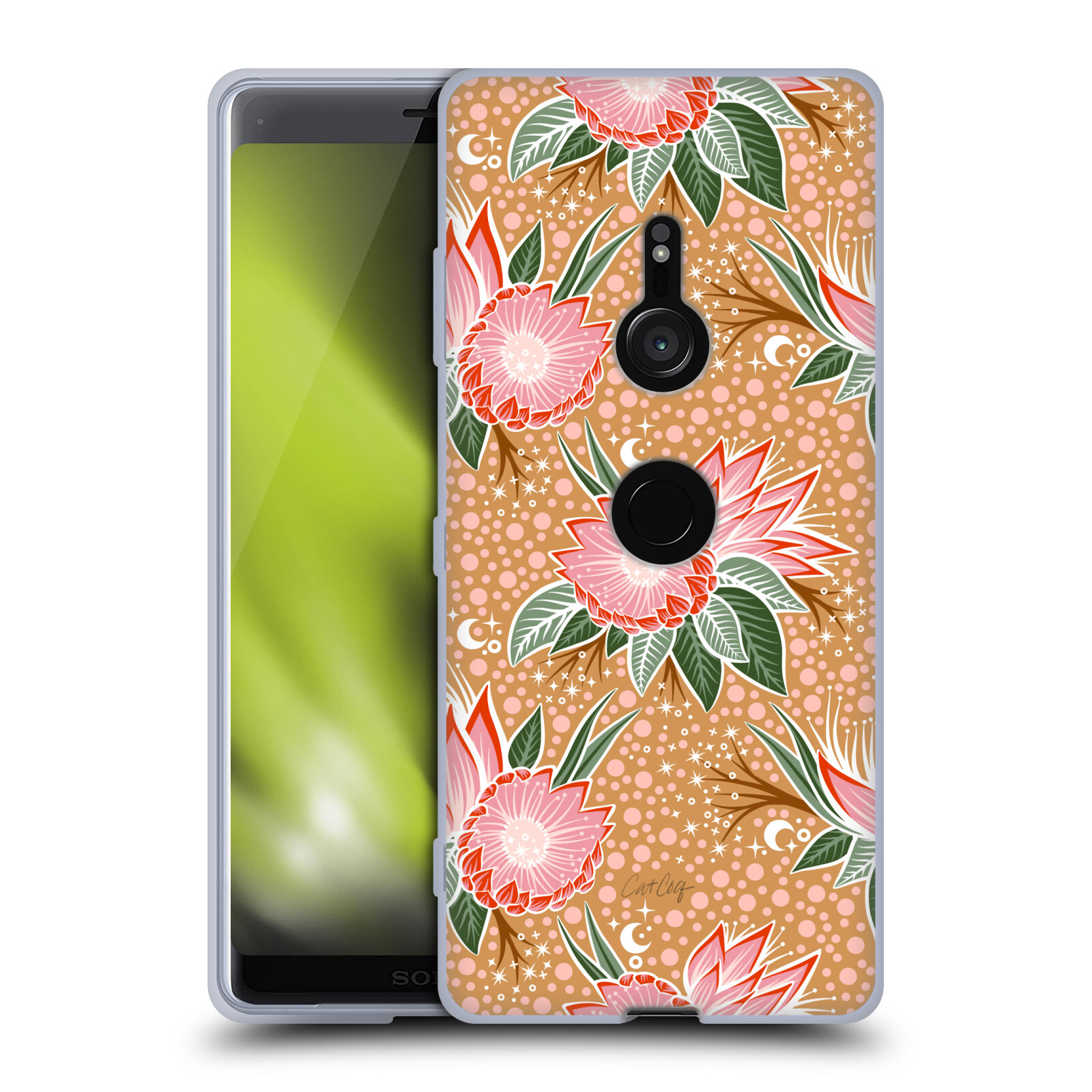 OFFICIAL CAT COQUILLETTE TROPICAL WILDLIFE GEL CASE FOR SONY PHONES 1 - Picture 20 of 23
