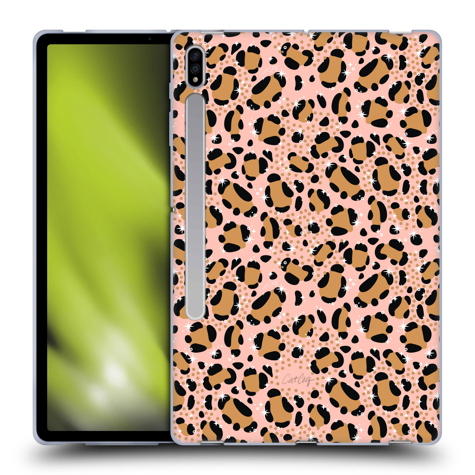 OFFICIAL CAT COQUILLETTE TROPICAL WILDLIFE GEL CASE FOR SAMSUNG TABLETS 1 - Picture 21 of 23