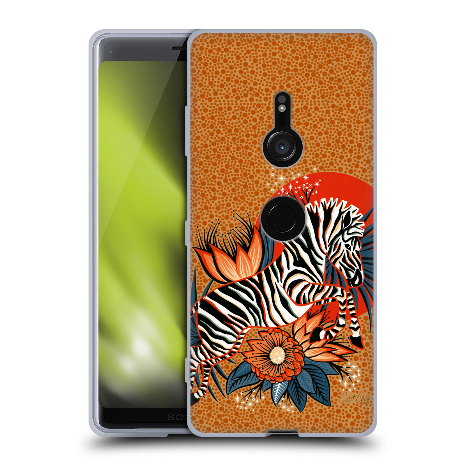 OFFICIAL CAT COQUILLETTE TROPICAL WILDLIFE GEL CASE FOR SONY PHONES 1 - Picture 22 of 23